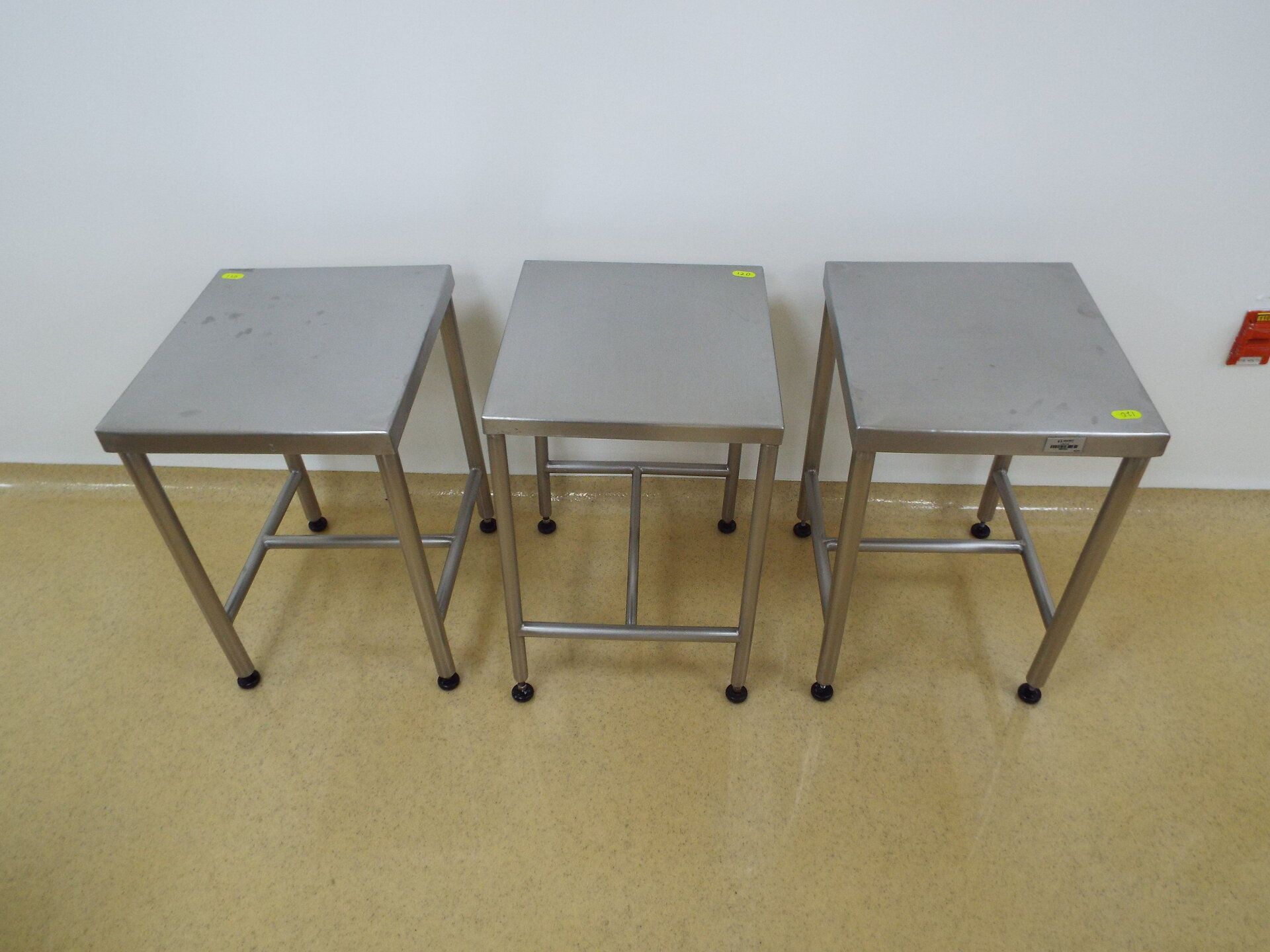 (5) Stainless Steel stools