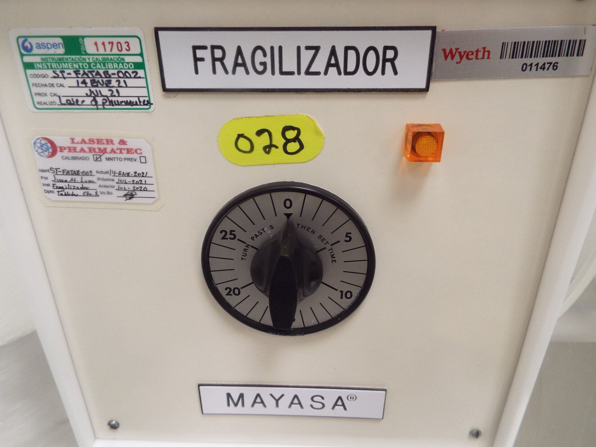 Mayasa tablet Friabilizer - Image 2 of 2