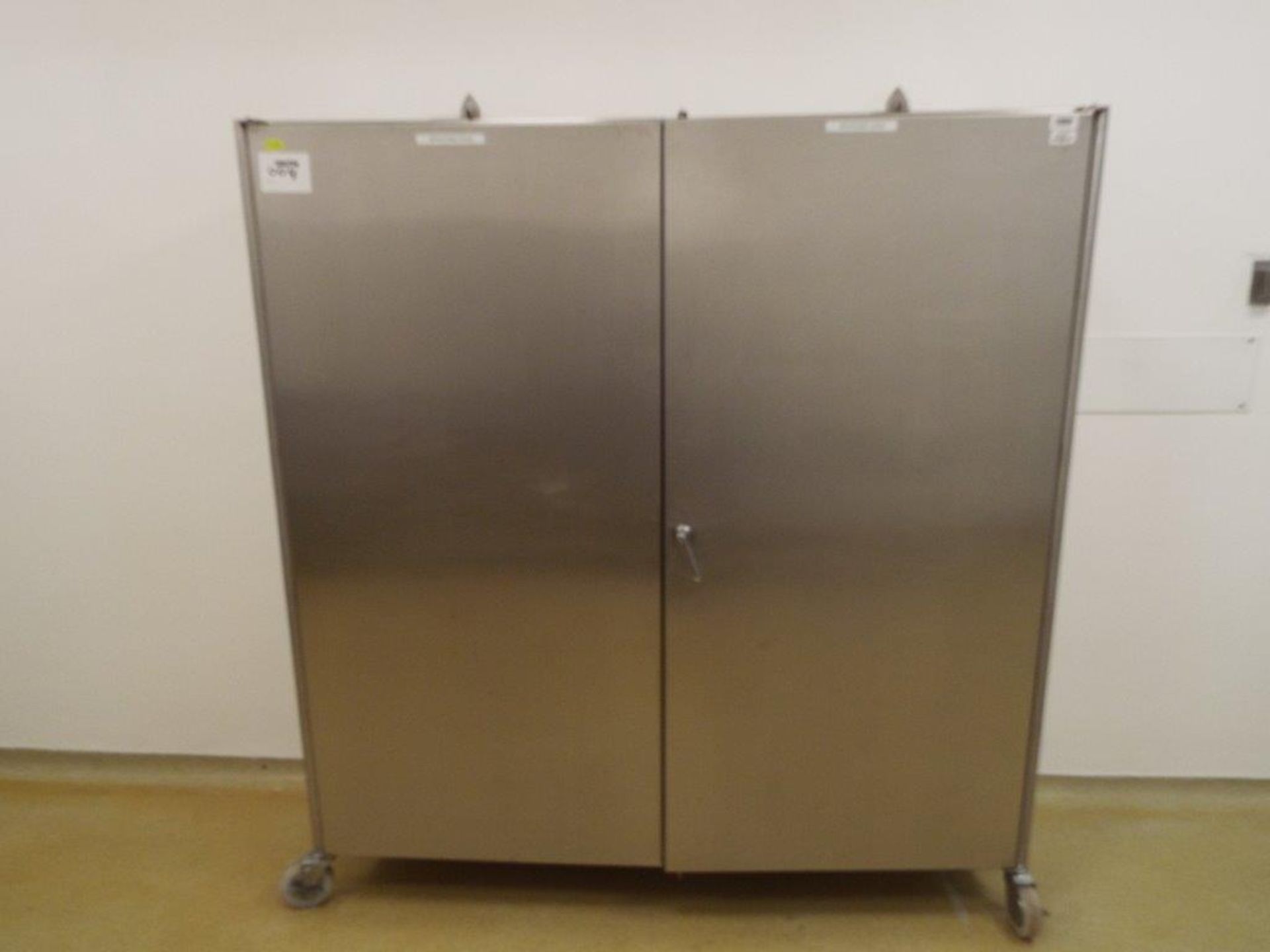 Stainless Steel mobile Cabinet on casters