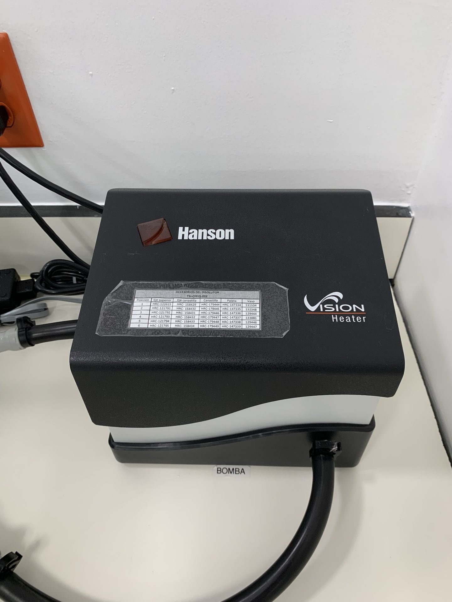 Hanson Research Vision Classic 6 Dissolution Unit complete with accessories, heater and printer - Image 4 of 4