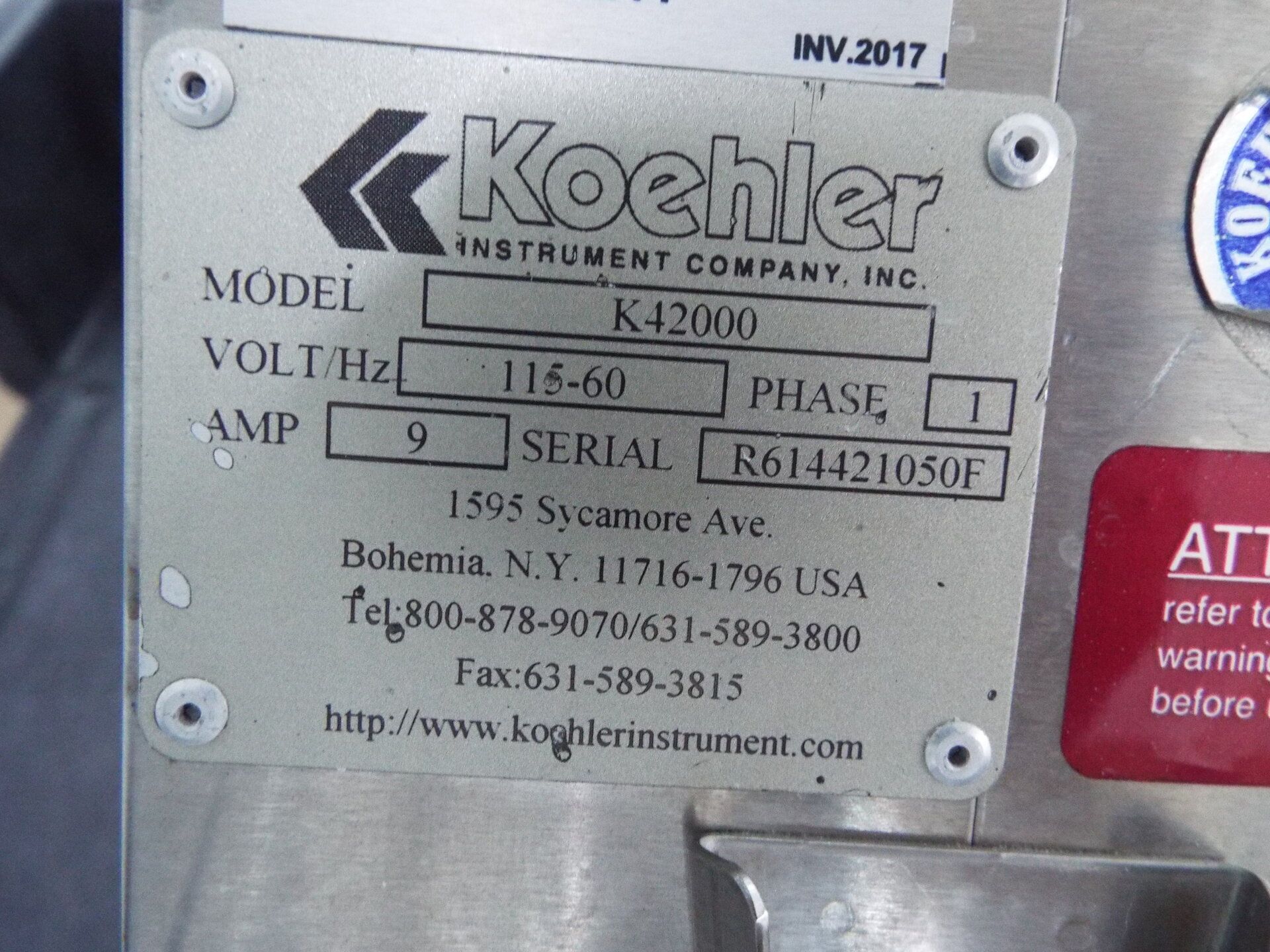 Koehler K42000 electric grilles - Image 3 of 4