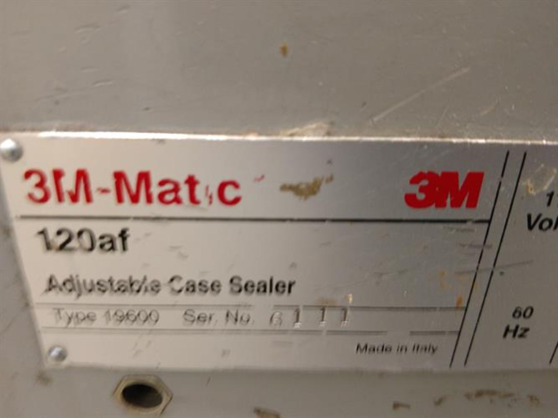 3M Matic Model 120AF Top and Bottom Case Taper - Top and bottom heads - 2" tape - Side pull - Image 3 of 3