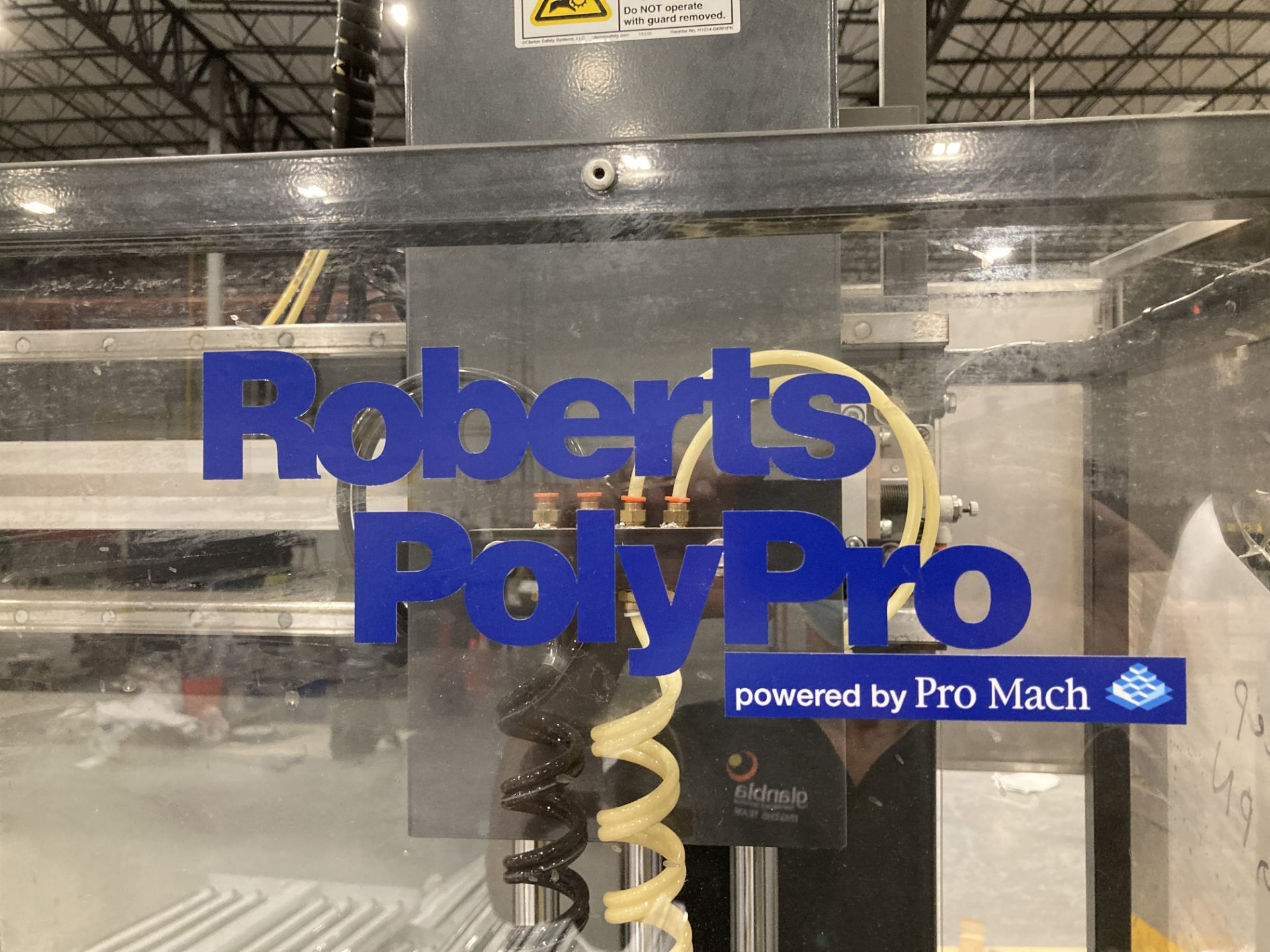 Roberts Poly Pro Ser# 2233X-1/2233 bottle neck ring installer does a bundle of 4 bottles in a neck