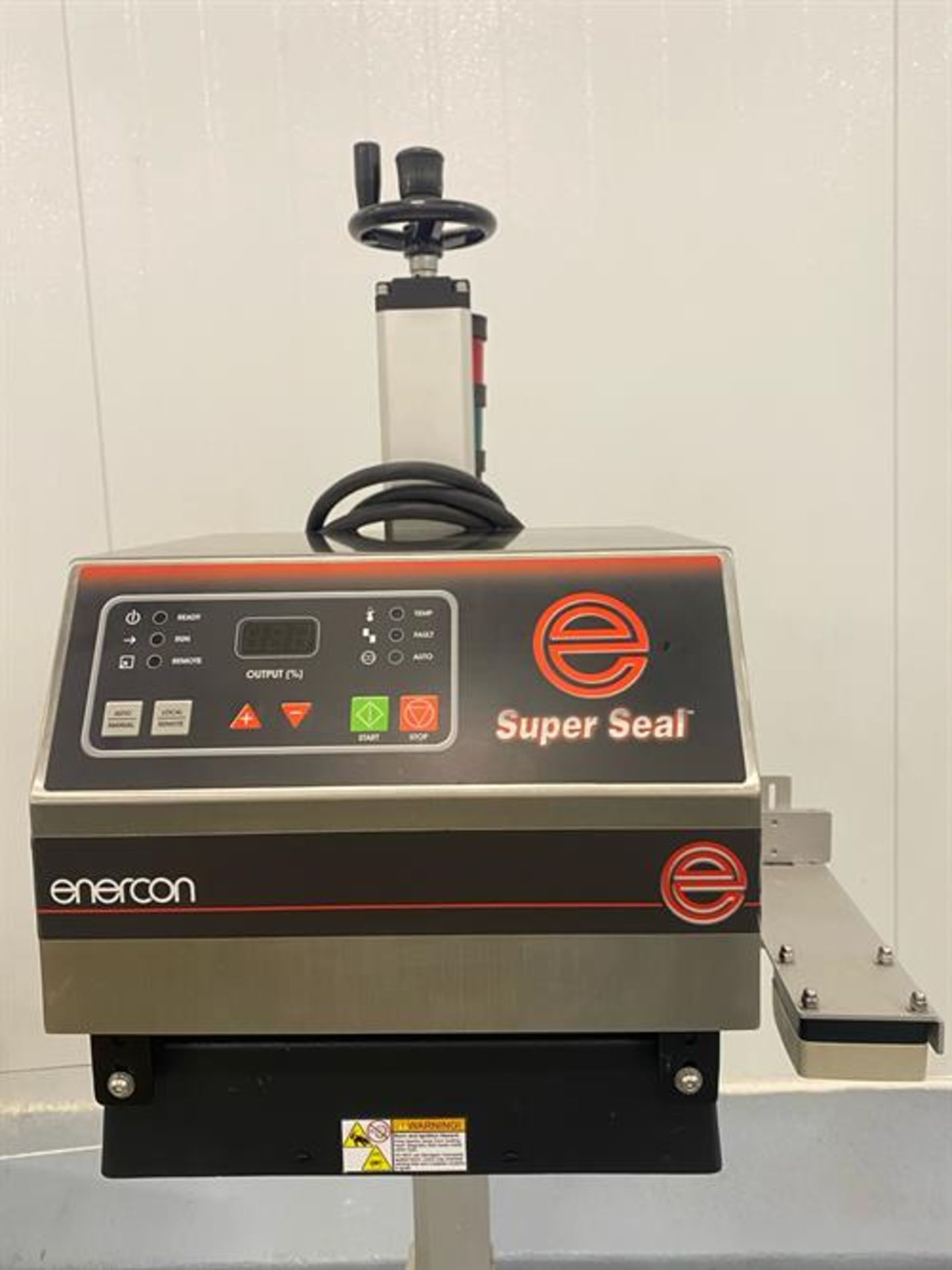 Enercon Super Seal 75 Induction Sealer - Model LM5022-295 - Sealing range: 53 - 120 mm - Serial - Image 4 of 11