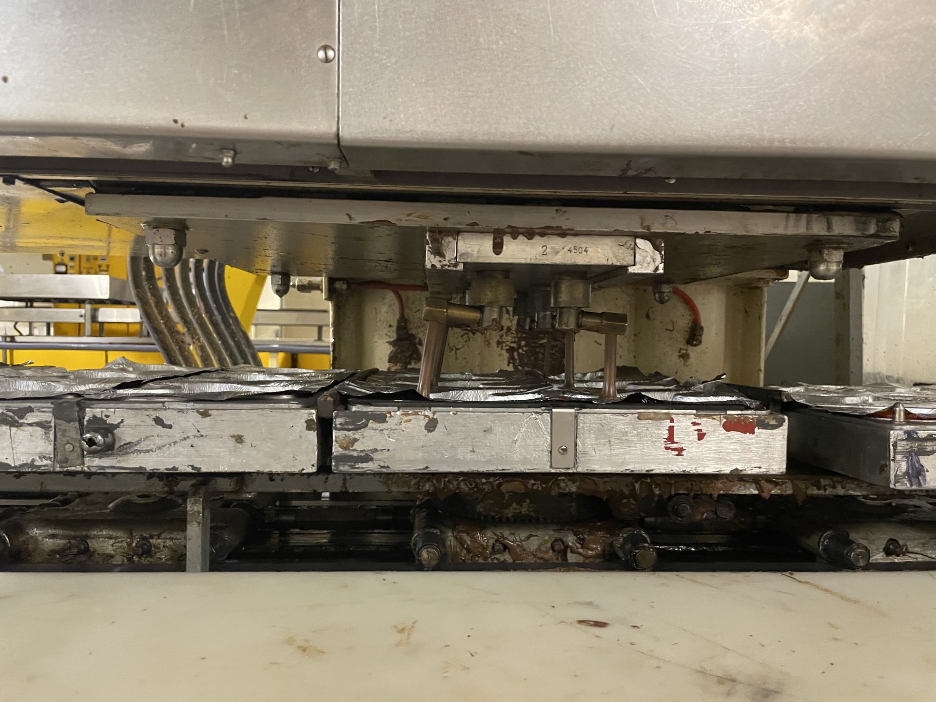 Collmann Hydo-12 Hollow Molding Line with hand fed pre-formed foil molds, mold heater, Two - Image 12 of 24