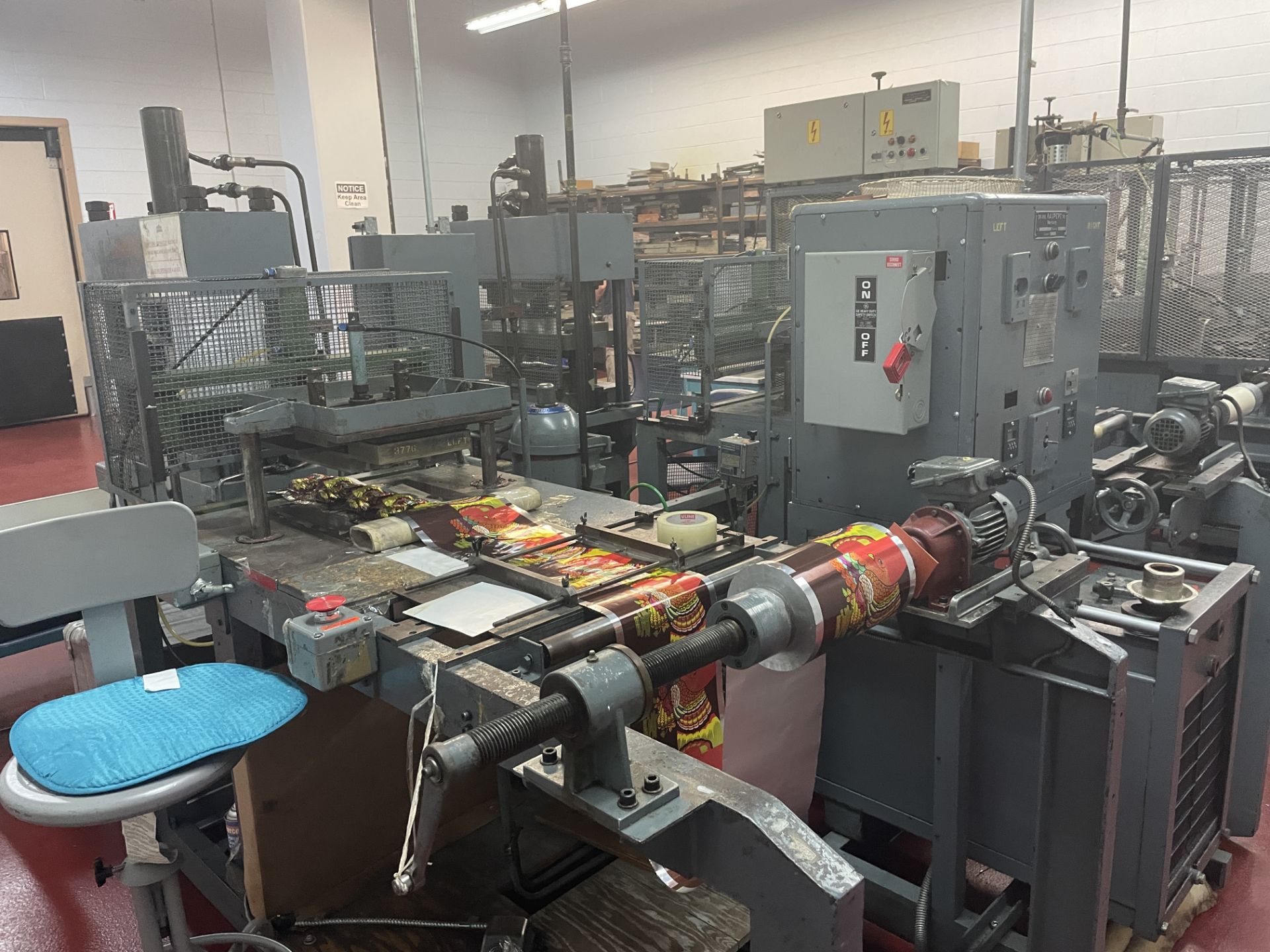 (4) Kalpert foil molding machines - Image 8 of 13