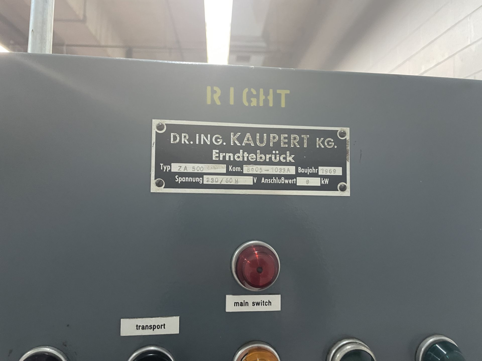 (4) Kalpert foil molding machines - Image 5 of 13