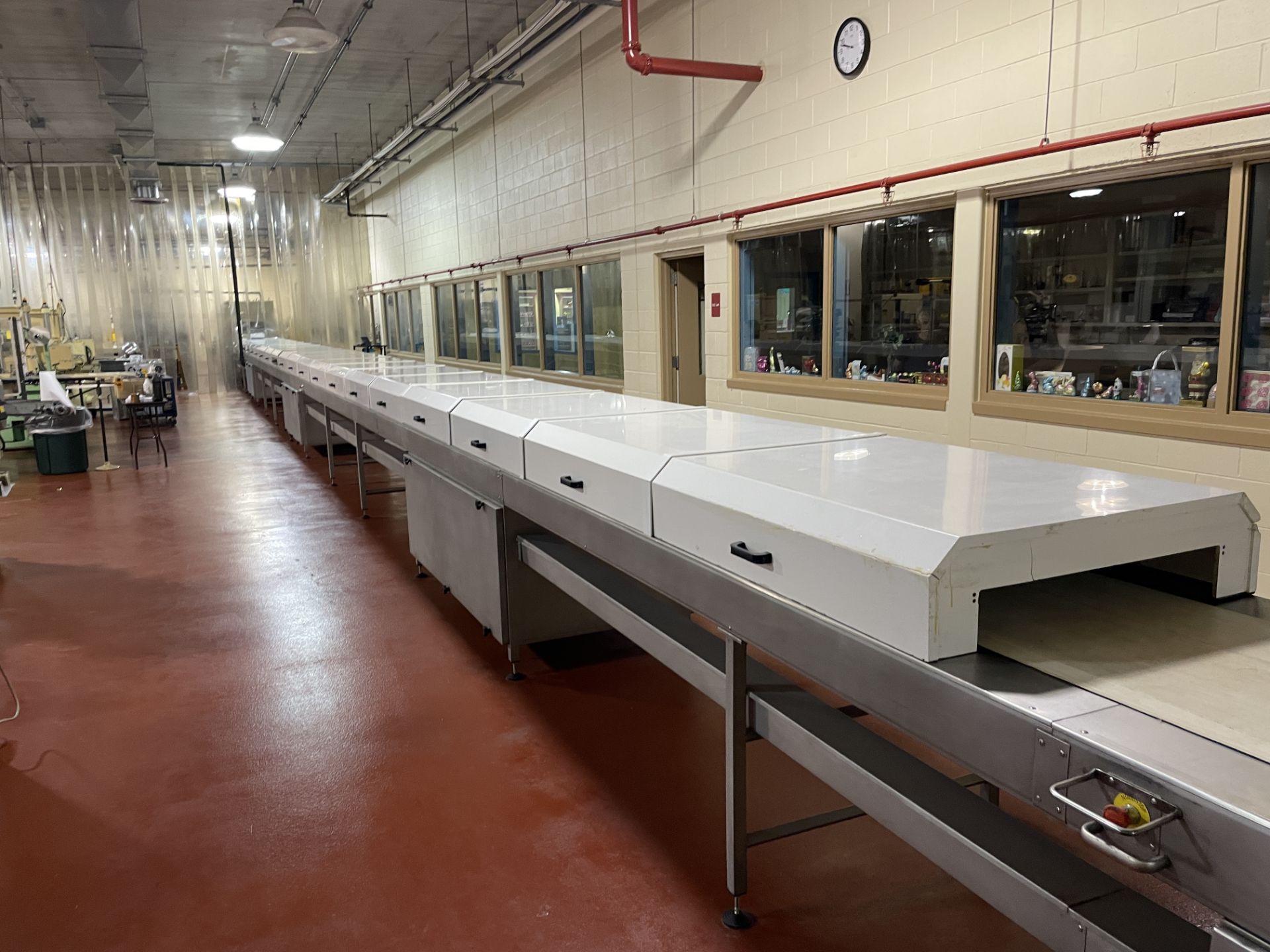 Prefamac 24" Enrobing Line with 6-ft long wire mesh belt infeed conveyor, Sollich BEM 620 mm pre- - Image 41 of 43