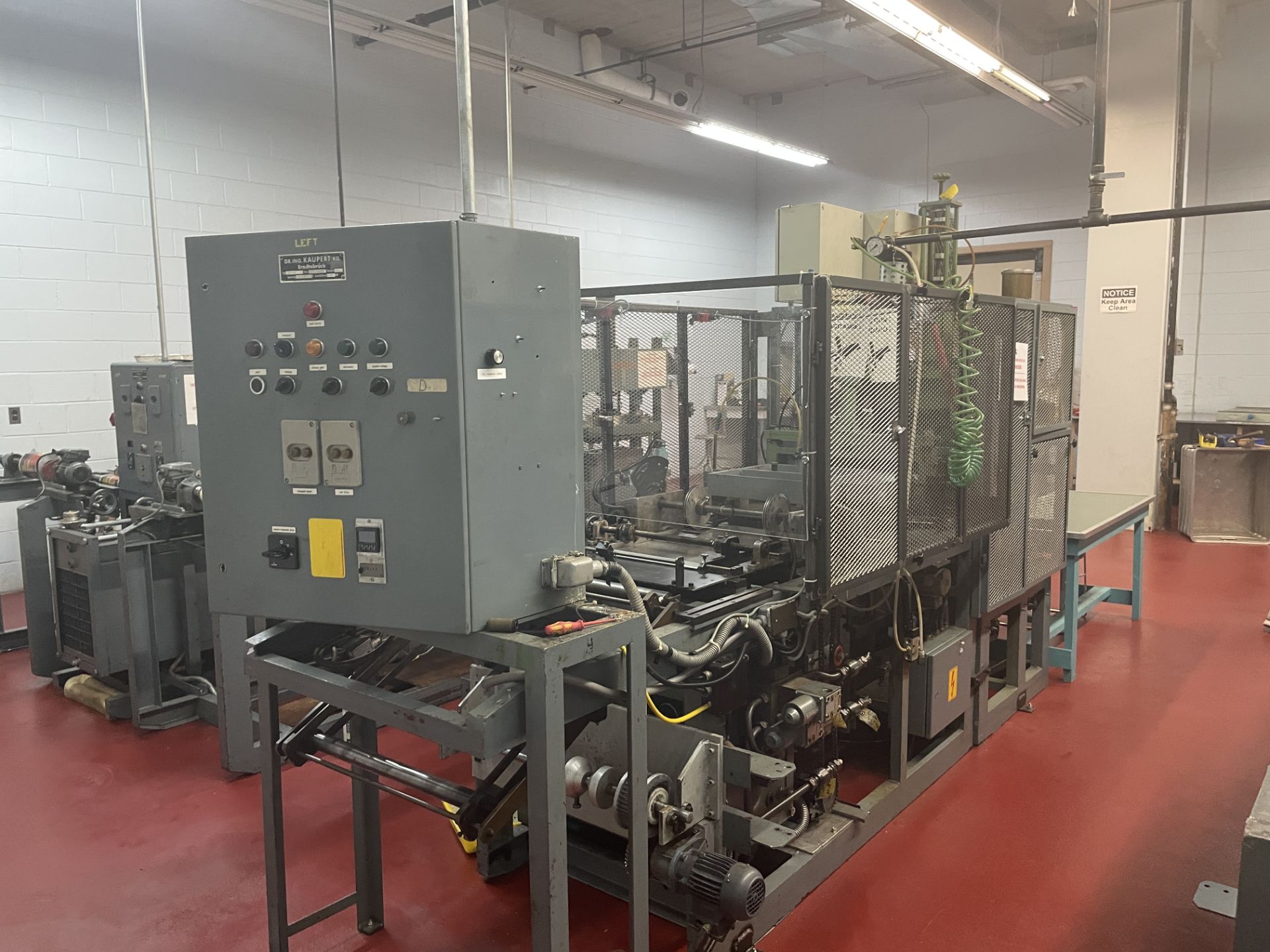 (4) Kalpert foil molding machines