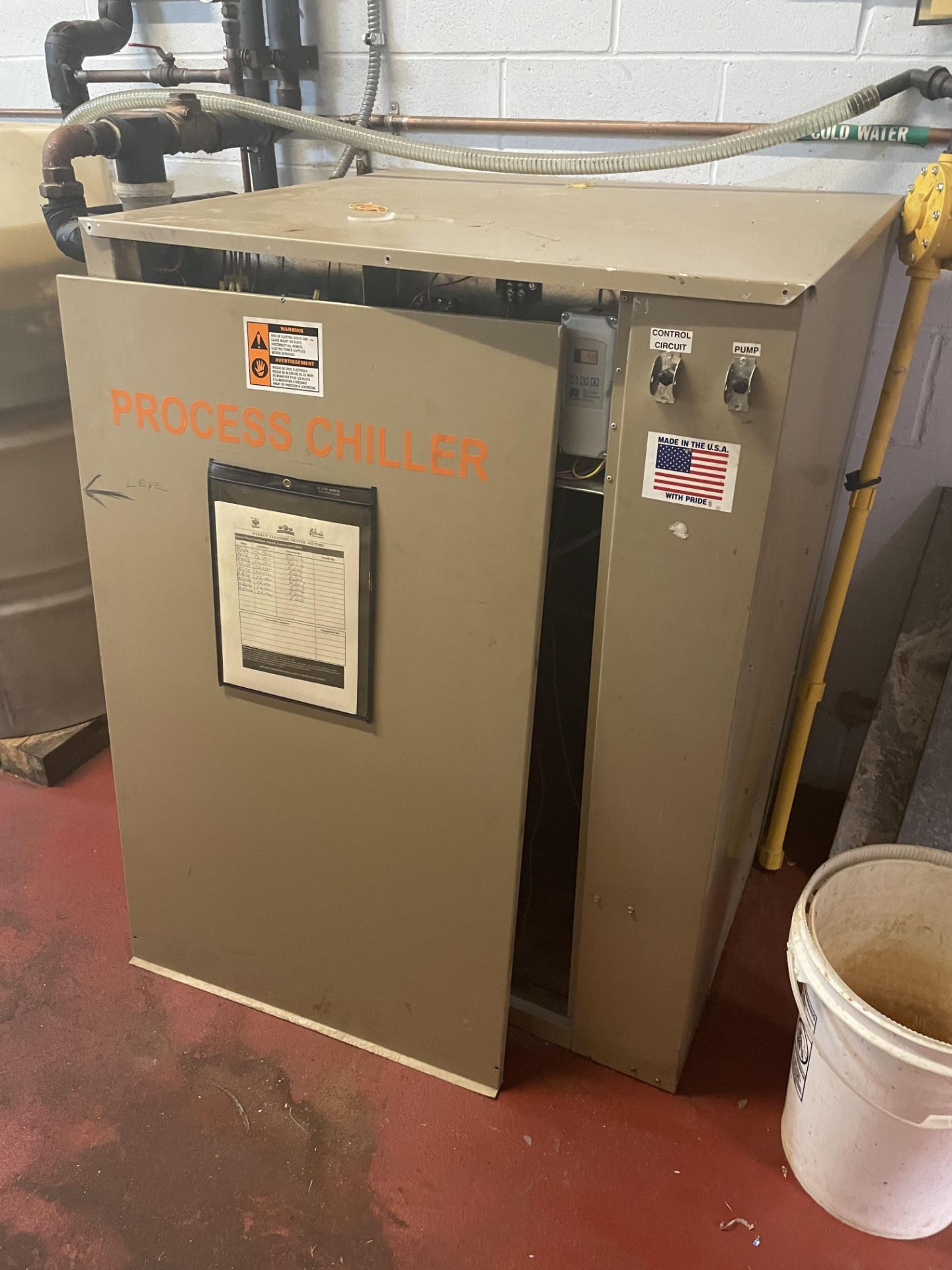 Aqua Products Model CDR-120C-S2S water chiller, 460 volts