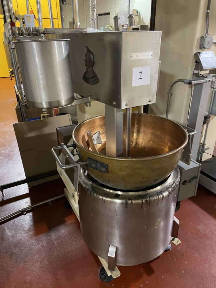 Chocolate Factory with One-Shot/Solid/Hollow Molding, Enrobing, Kitchen and Packaging Machinery