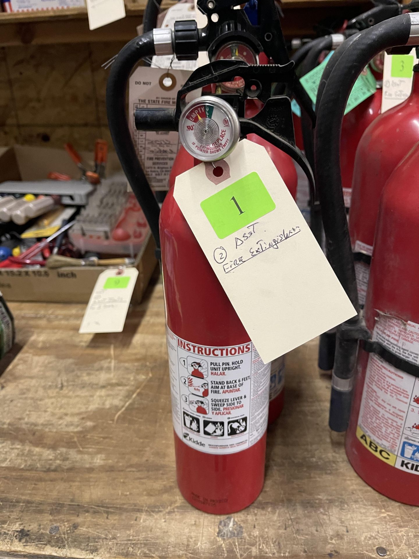 FIRE EXTINGUISHERS