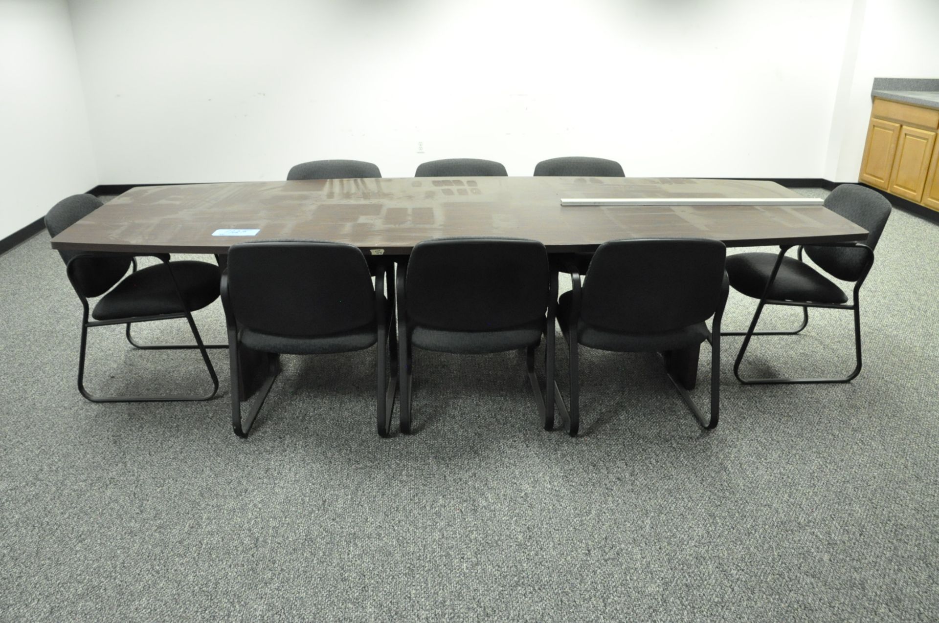 Lot-10' x 46" Conference Table with (8) Chairs, (Bldg 2) - Image 2 of 2