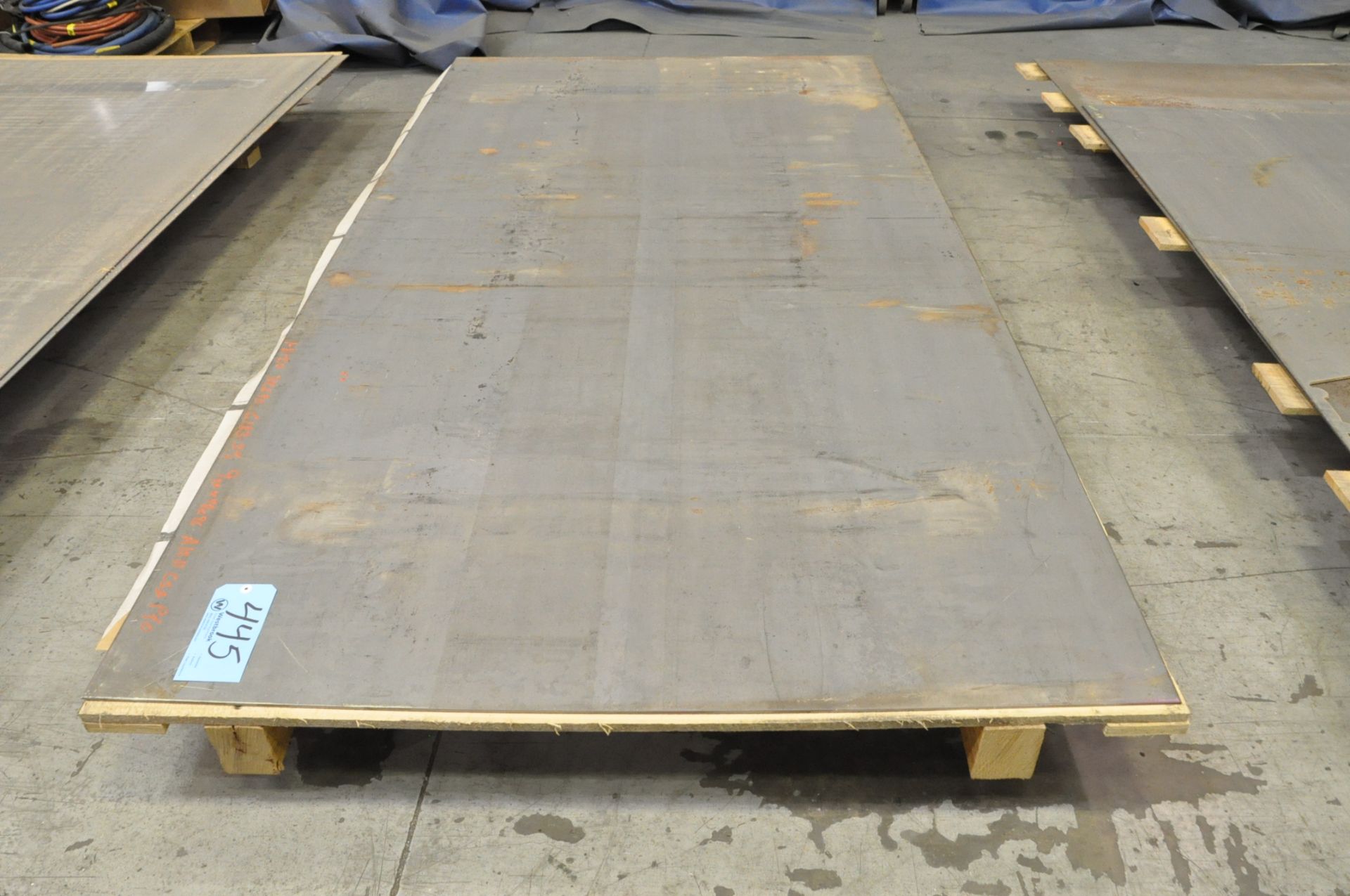 Lot-Mild Steel Sheets: (2) 48 1/2" x 96" x 16-Gauge, (2) 48 1/2" x 96" - Image 4 of 13