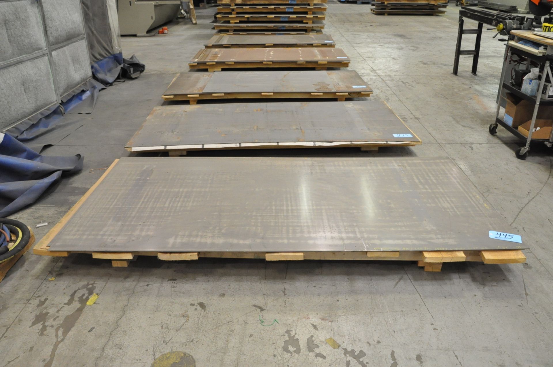 Lot-Mild Steel Sheets: (2) 48 1/2" x 96" x 16-Gauge, (2) 48 1/2" x 96" - Image 2 of 13