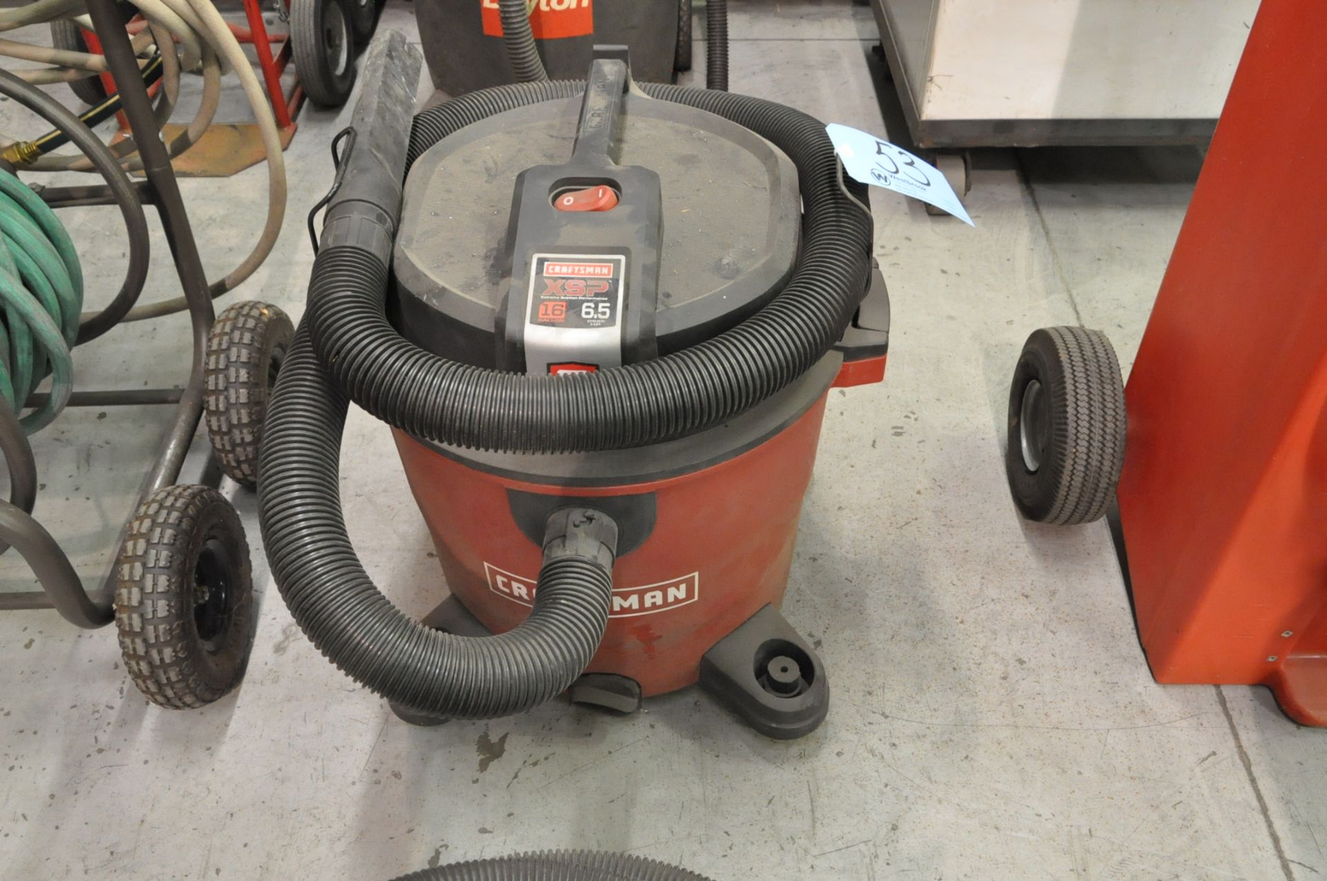 Craftsman 6.5-HP x 16-Gallon Capacity Portable Shop Vac, with Hose and Attachments