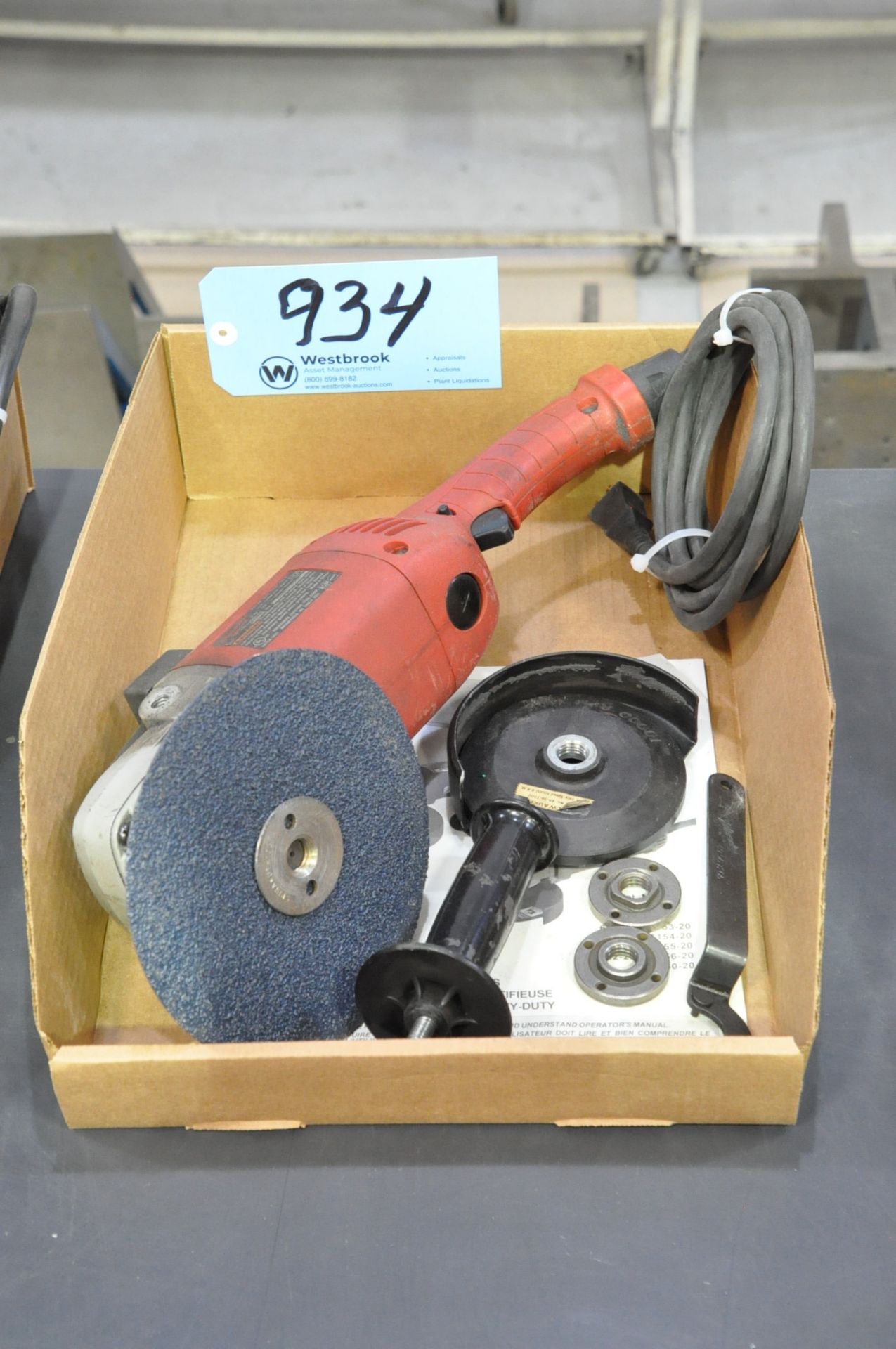 Milwaukee 7" Electric Side Grinder in (1) Box, (Bldg 2)