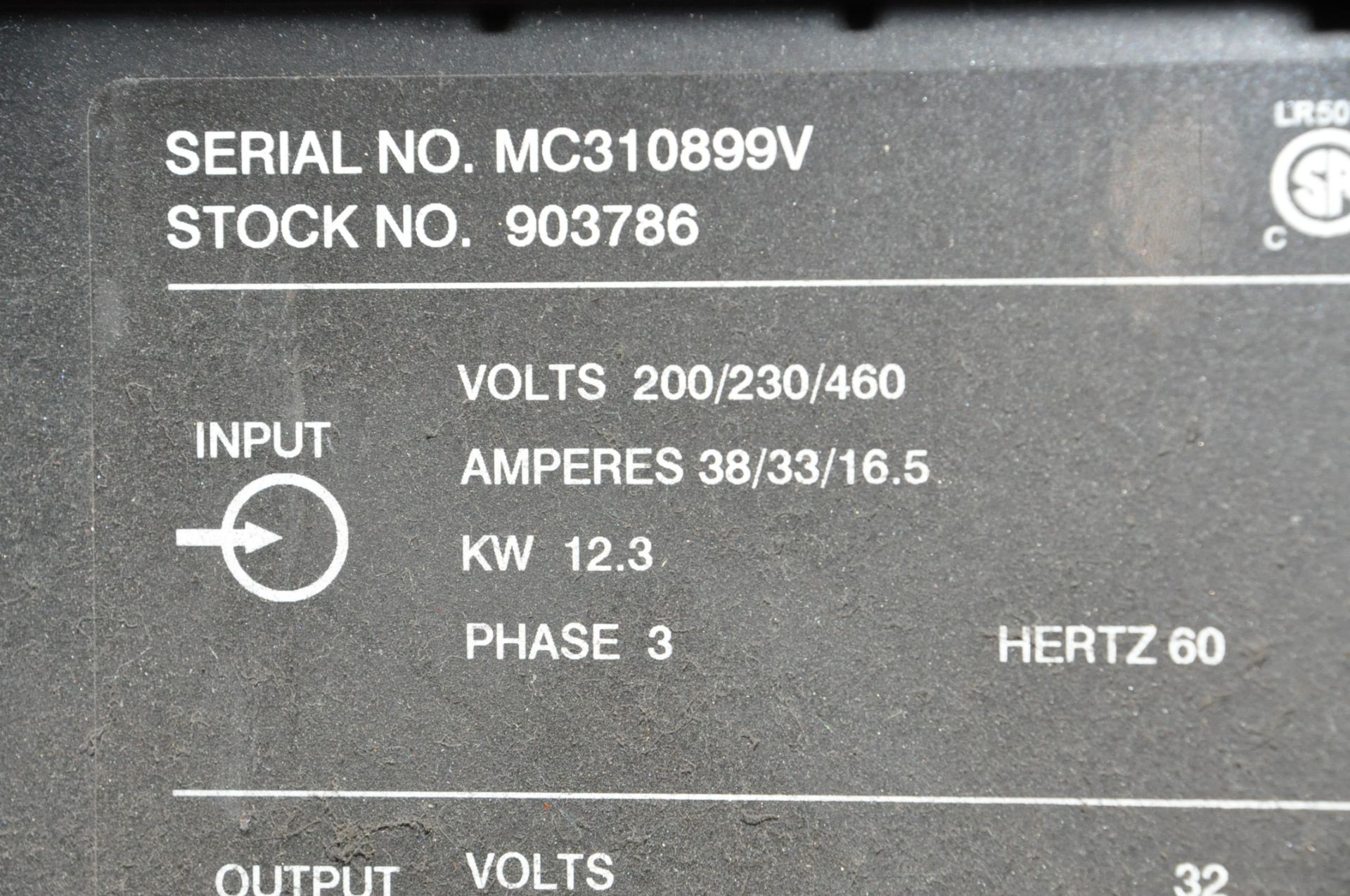 Miller CP-302, 300-Amps CV-DC Mig Welding Power Source with Leads, Miller 24A Wire Feeder, (2012) - Image 4 of 4