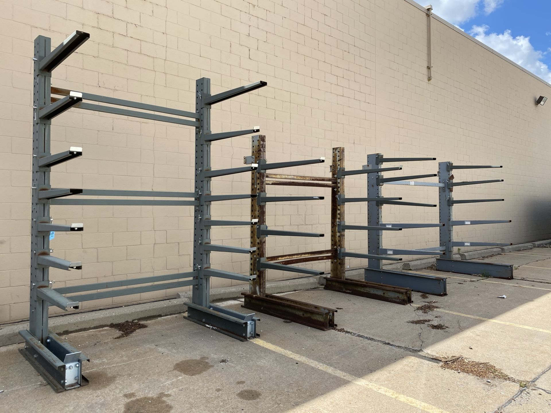 Lot of (3) Cantilever Racks (Bldg 2) - Image 2 of 3