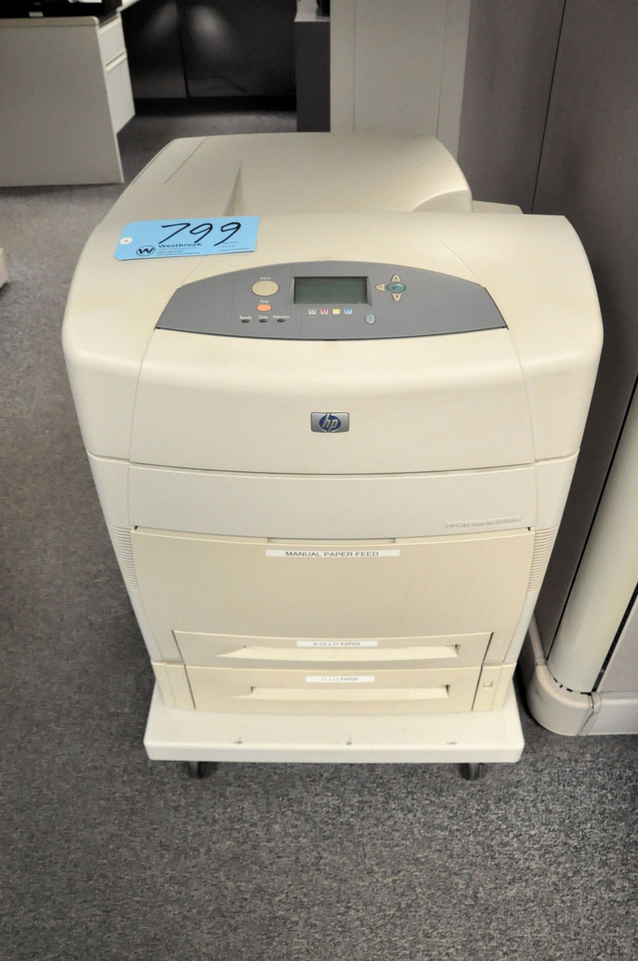 Hewlett Packard Color Laser Jet 5550dn Printer, (1st Floor Offices)