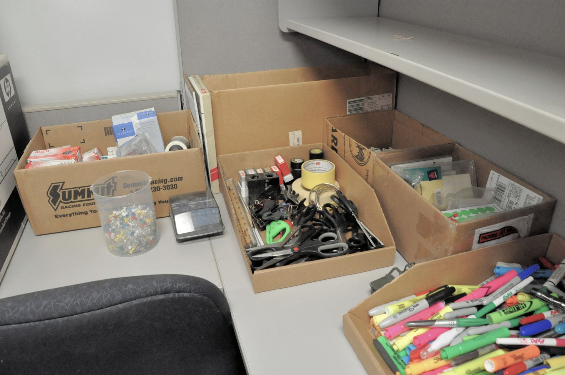 Lot-Various Office Supplies in (1) Cubicle, (1st Floor Offices) - Image 2 of 4