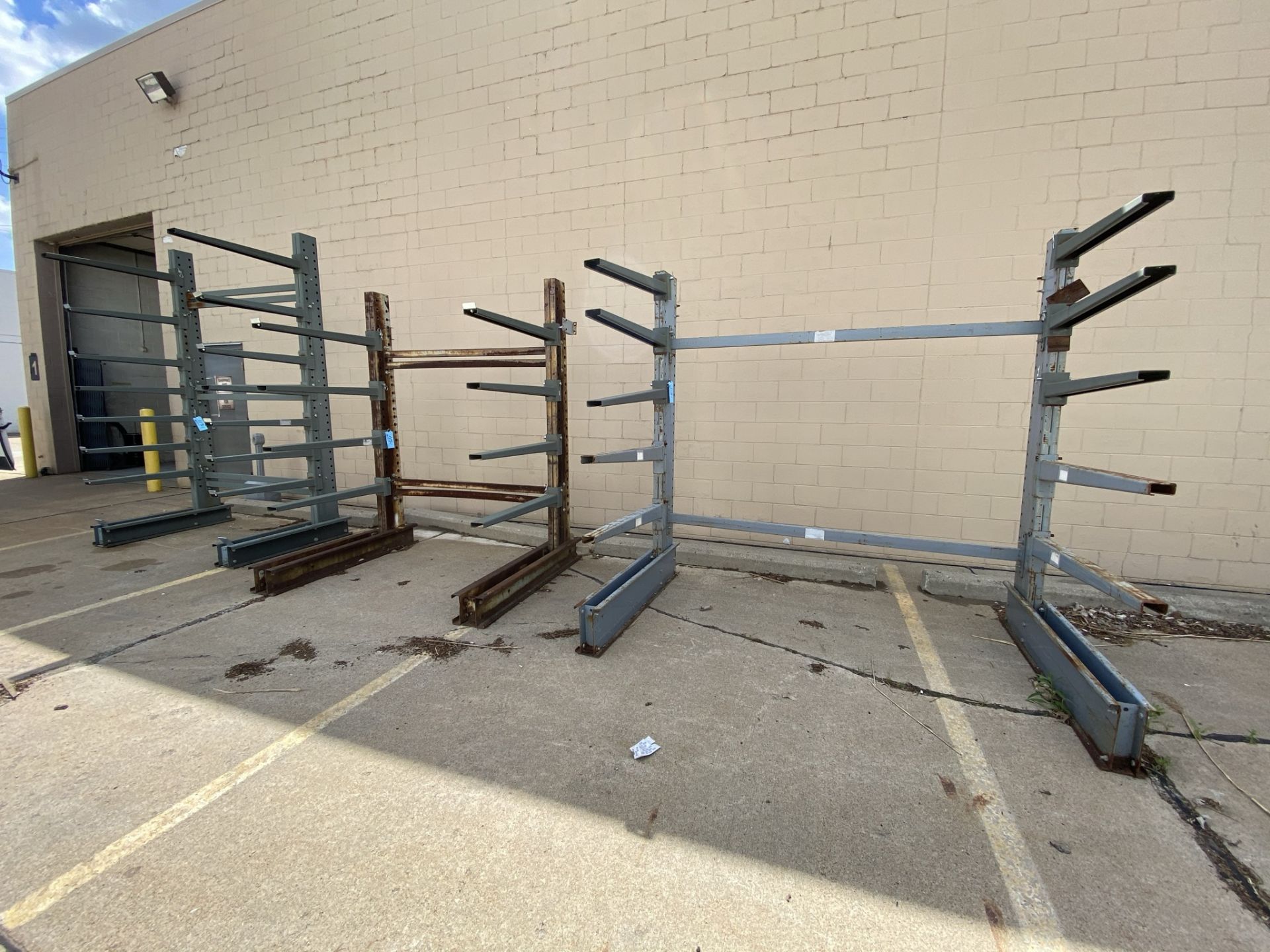 Lot of (3) Cantilever Racks (Bldg 2) - Image 3 of 3