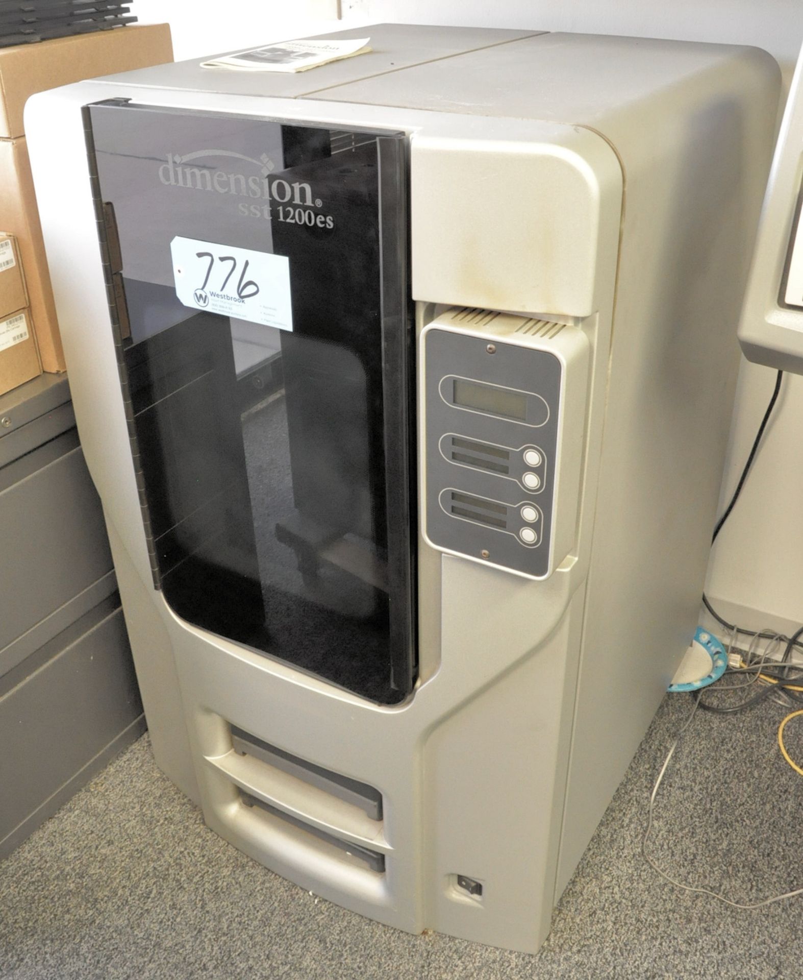 Dimension SST 1200ES, 3D Printer, (1st Floor Offices, (Bldg 1)
