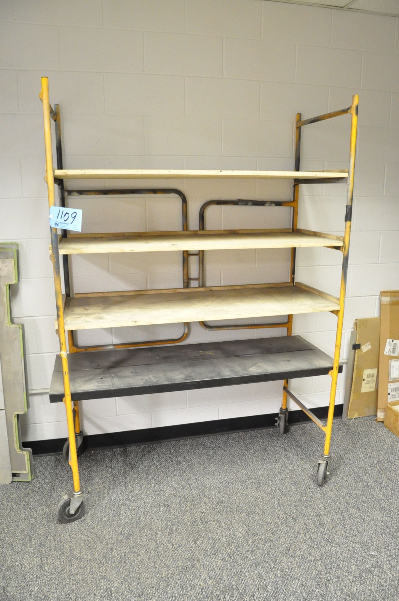 Lot-(1) Portable Shelving Unit, (3) Bookcases with Contents, (Bldg 2) - Image 2 of 3