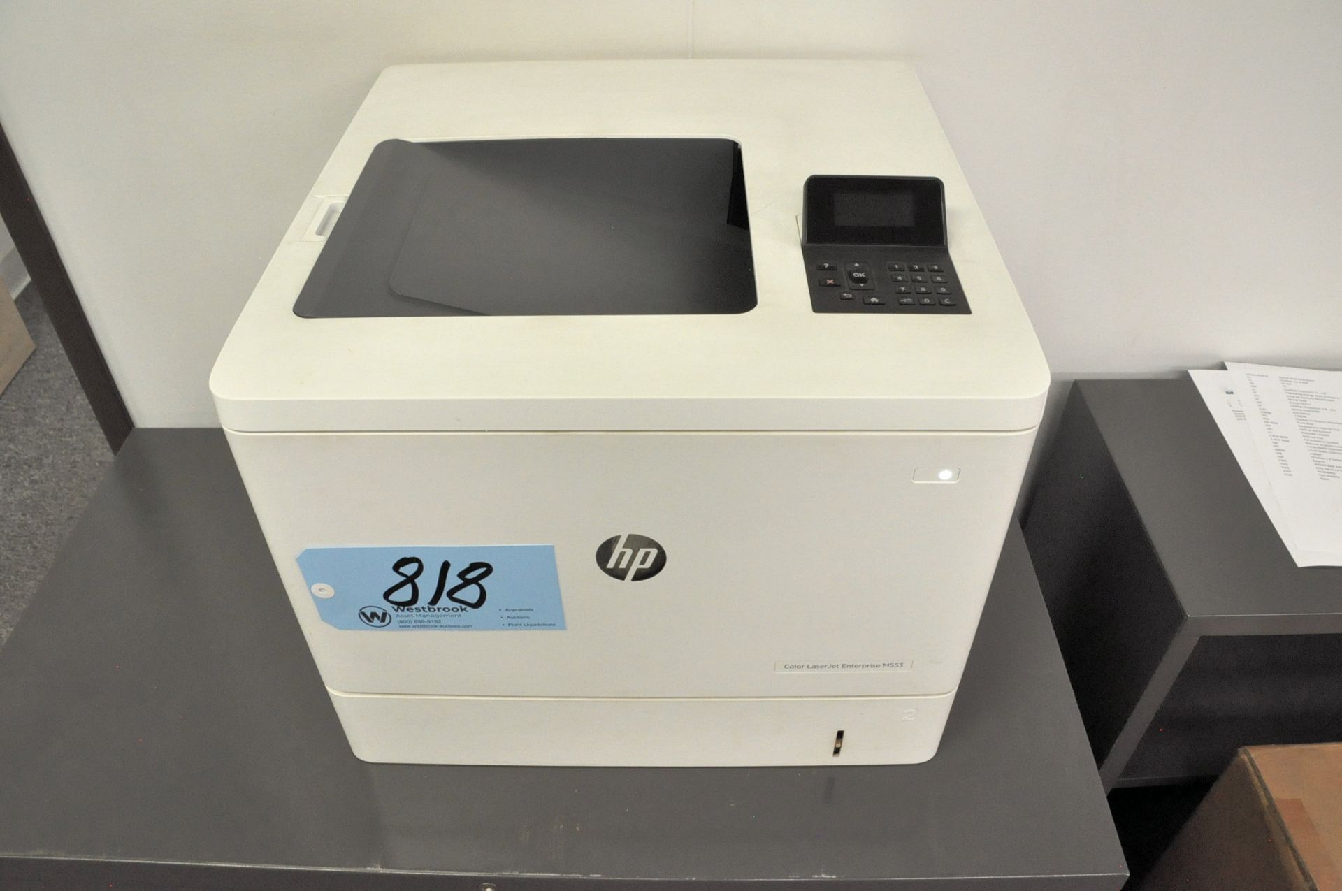 Hewlett Packard Color Laser Jet Enterprise M553 Printer, (1st Floor Offices)