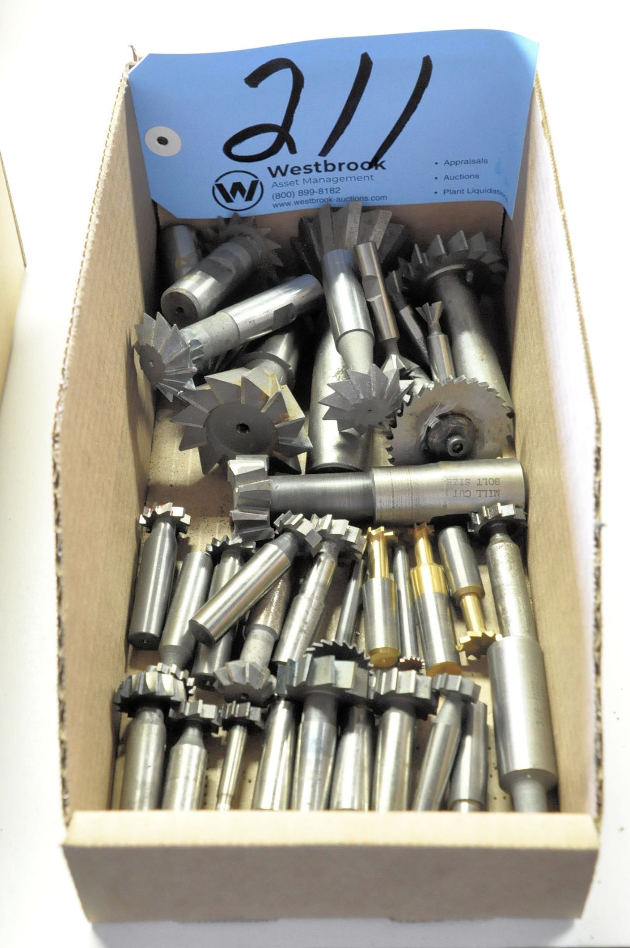 Lot-Keyway and Dovetail Cutters in (1) Box