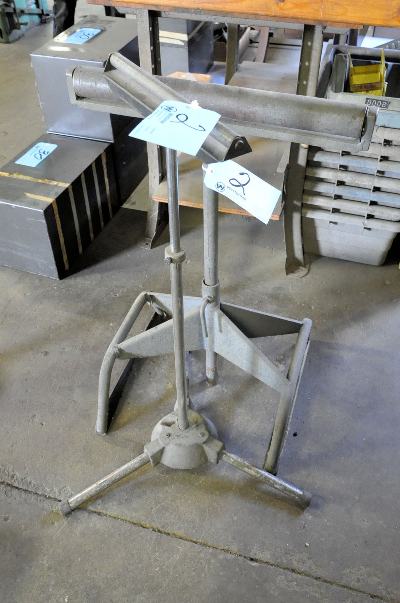 Lot-(2) Roll Feed Stock Stands