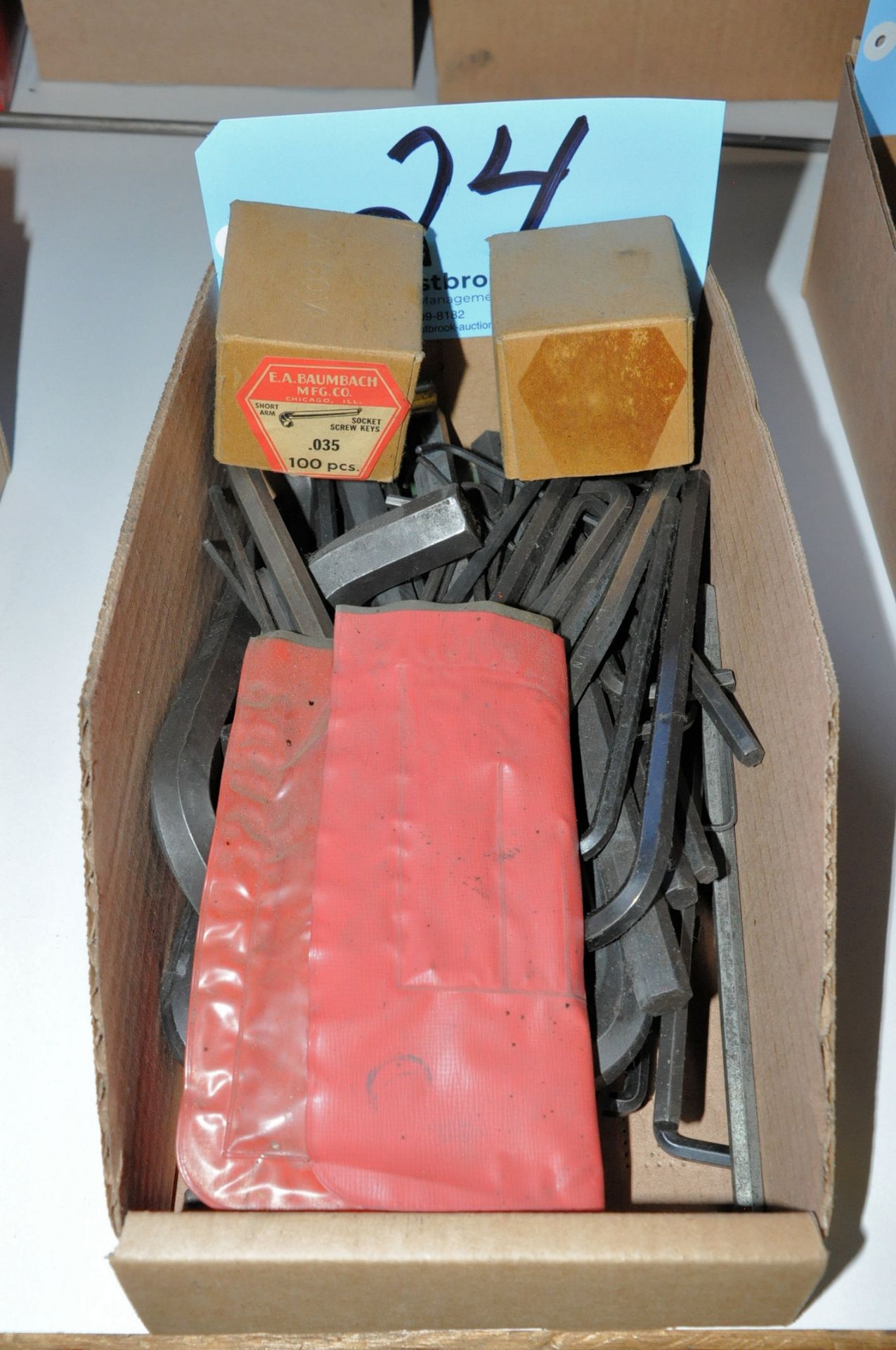 Lot-Allen Wrenches in (1) Box