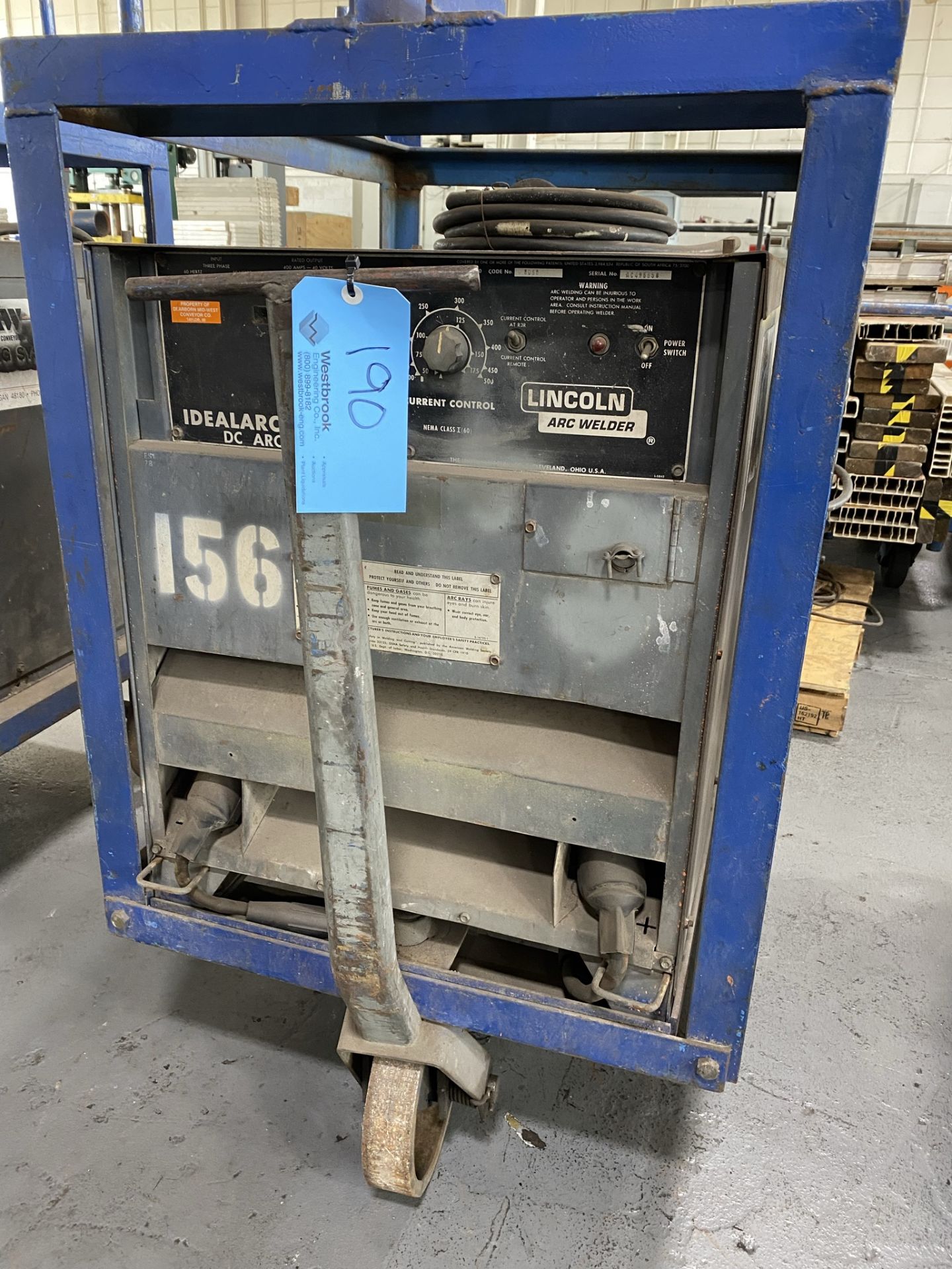 Lincoln Idealarc R3R-400 Welder (220/440 Volt, 3-Phase)