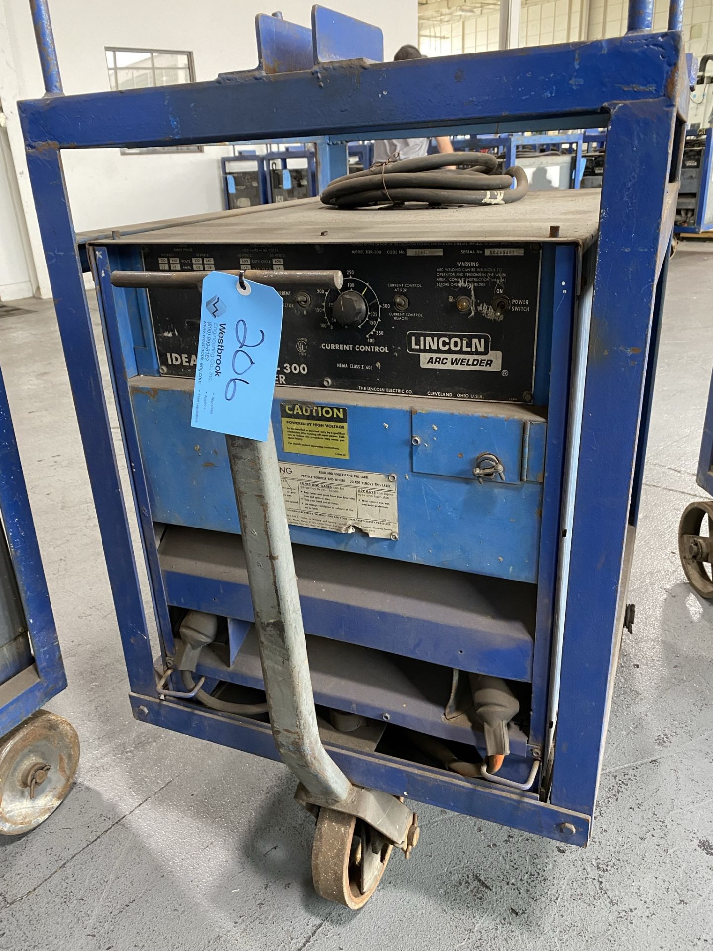 Lincoln Idealarc RSR-300 Welder (220/440 Volt, 3-Phase)