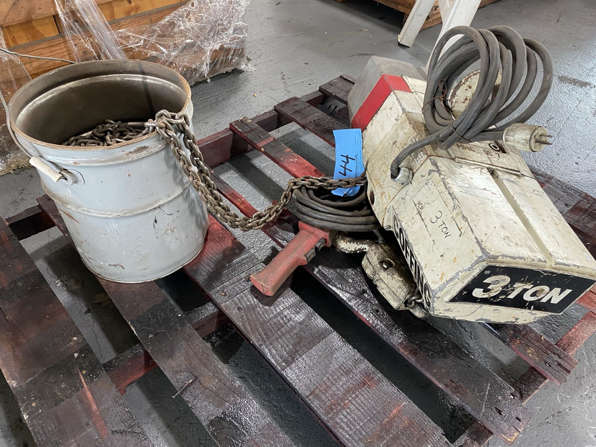 Coffing 3 Ton Powered Hoist (110 Volt)