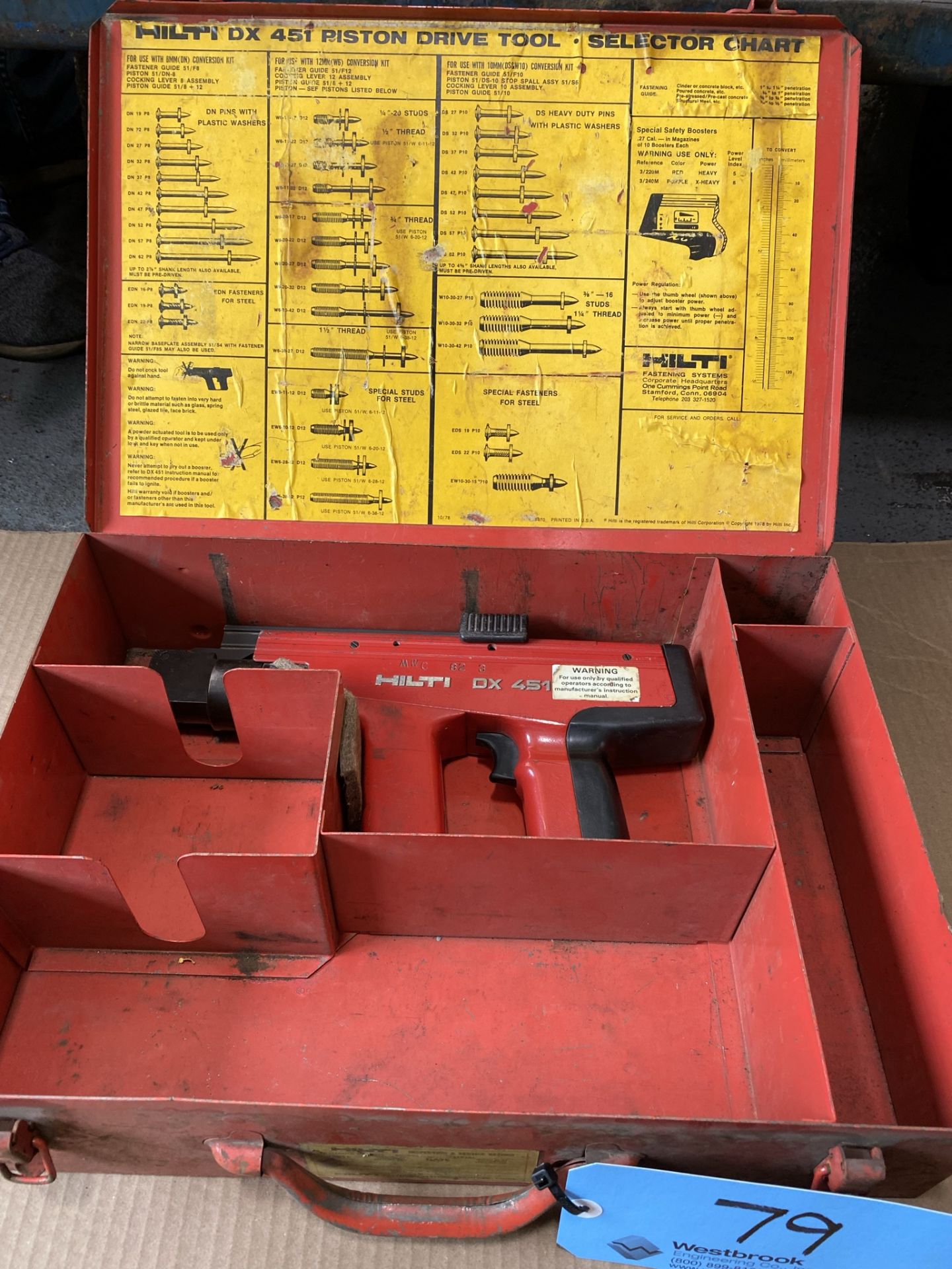 Hilti DX451 Nail Gun