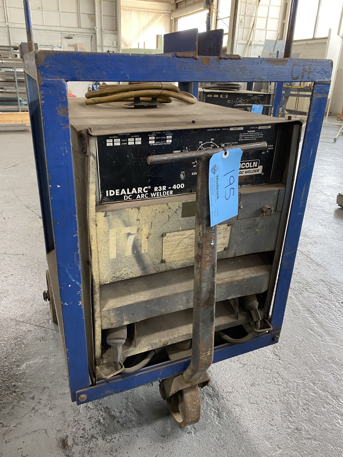 Lincoln Idealarc R3R-400 Welder (220/440 Volt, 3-Phase)