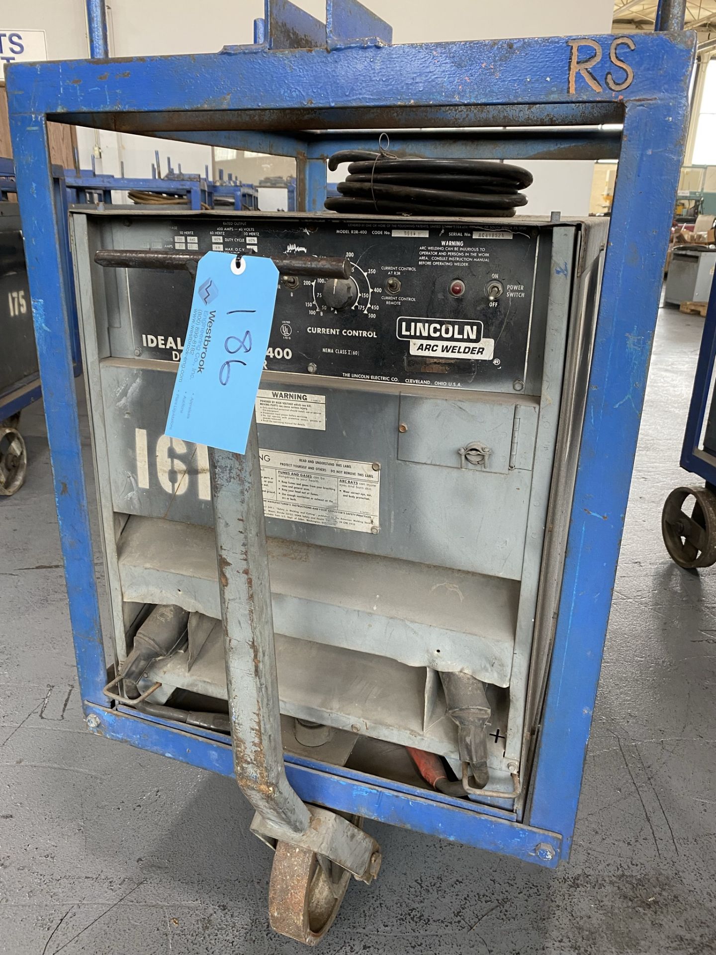 Lincoln Idealarc R3R-400 Welder (220/440 Volt, 3-Phase)