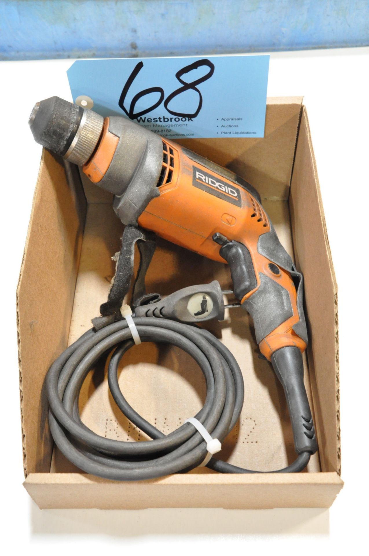 Ridgid R7001, 3/8" Electric Drill in (1) Box
