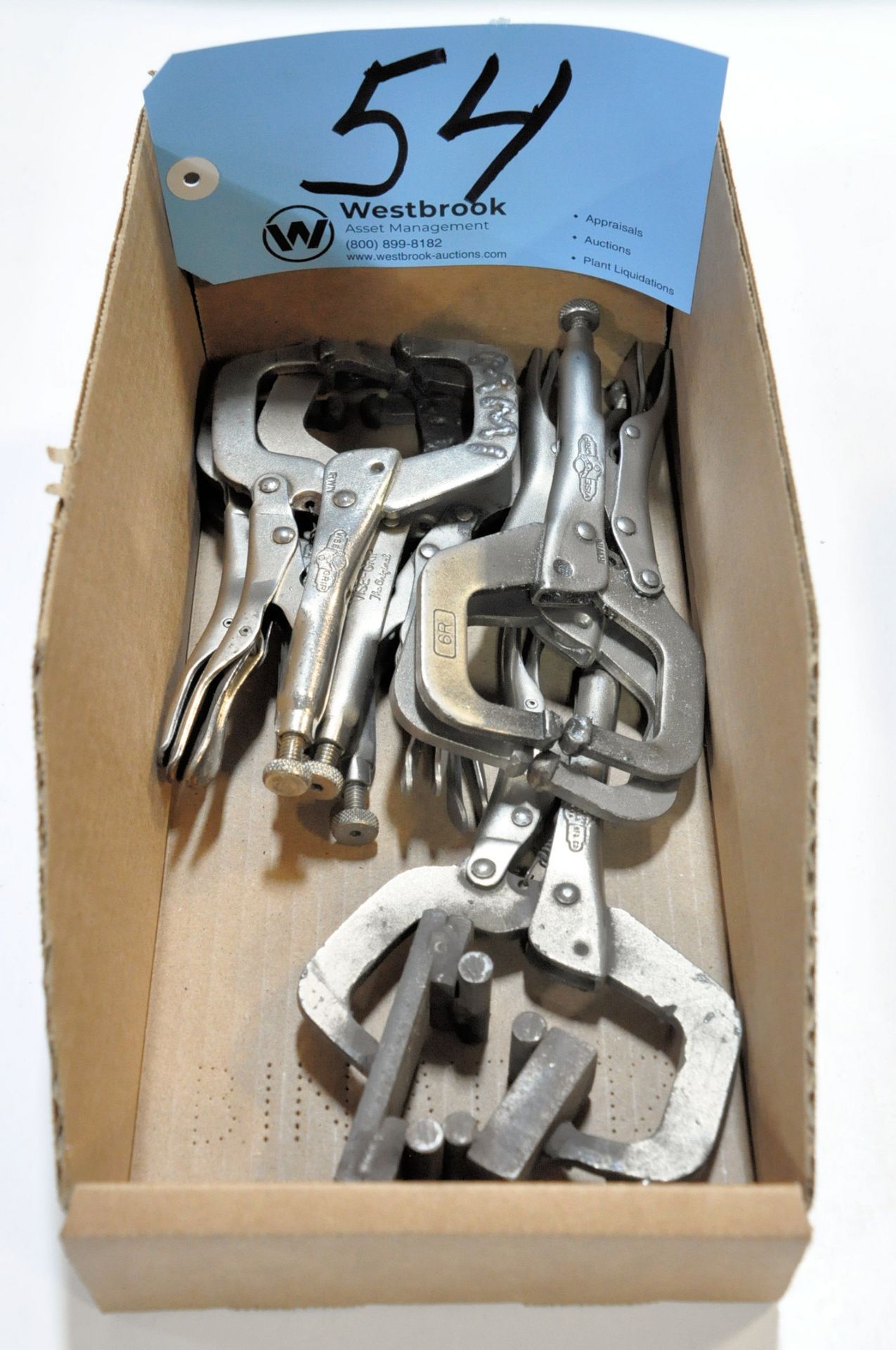 Lot-Vise Grip Welding Clamps in (1) Box