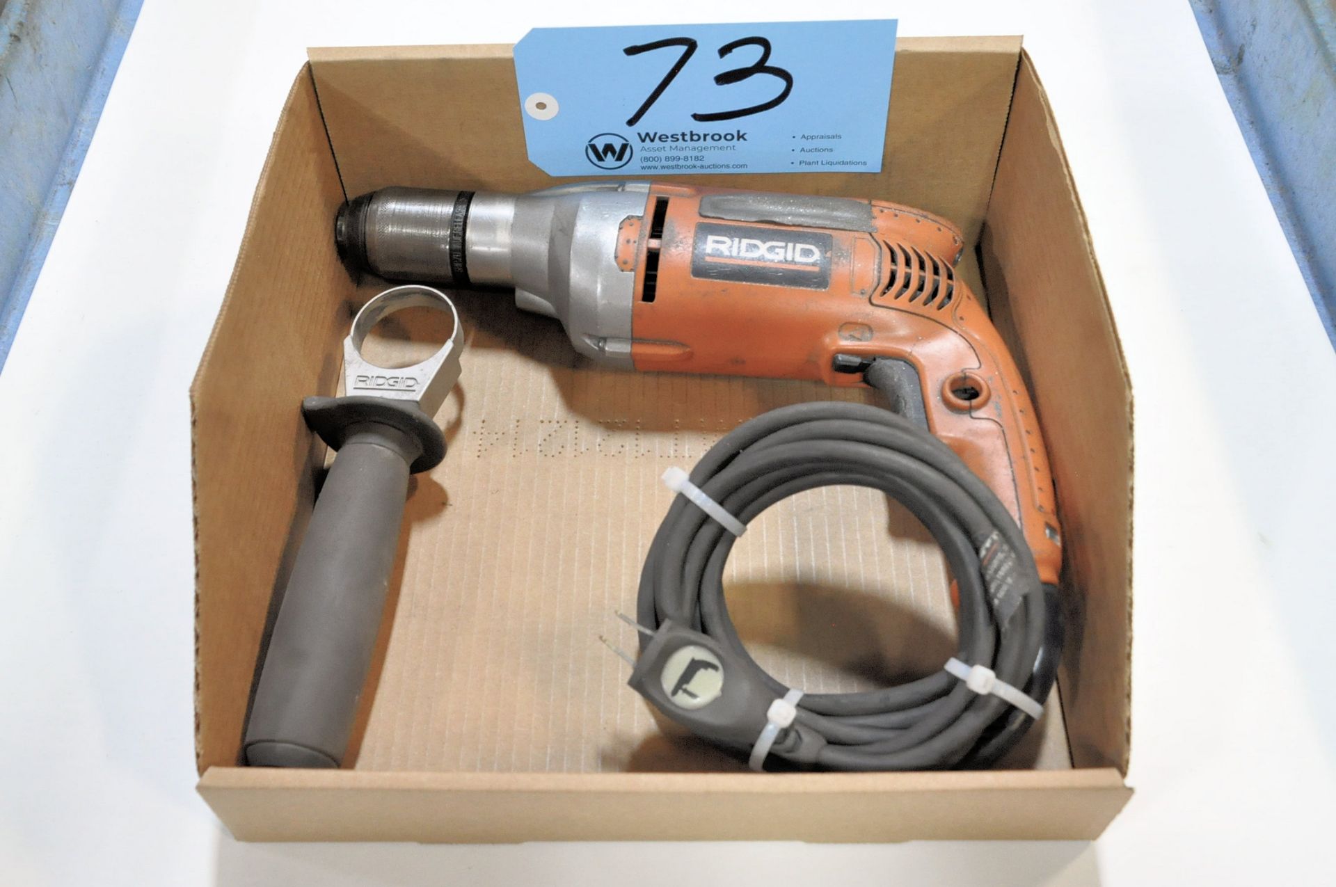 Ridgid R7110, 1/2" Electric Drill in (1) Box