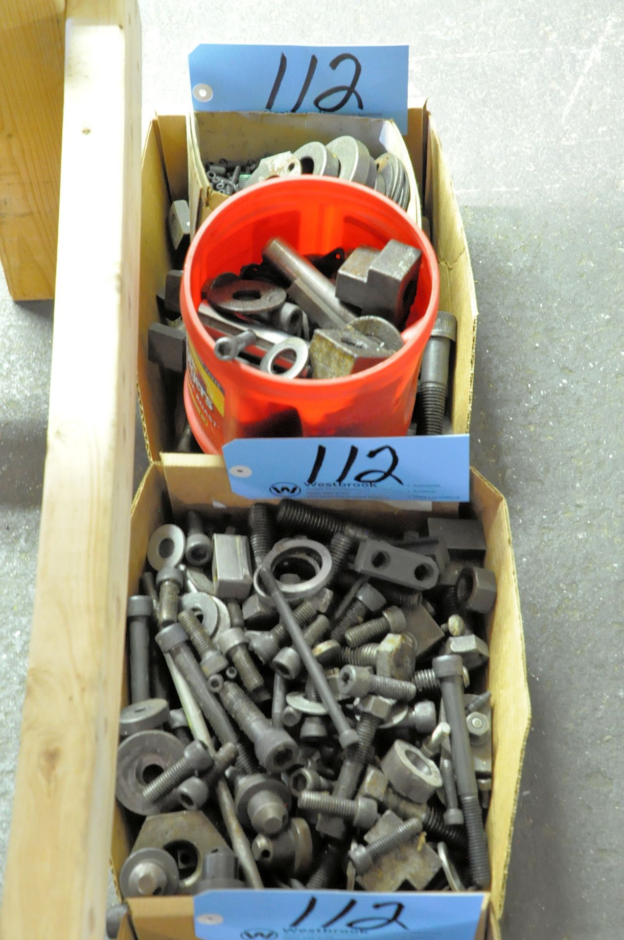 Lot-Various Setup Tooling and Hold Down Tooling in (4) Boxes Under (1) Bench - Image 2 of 2
