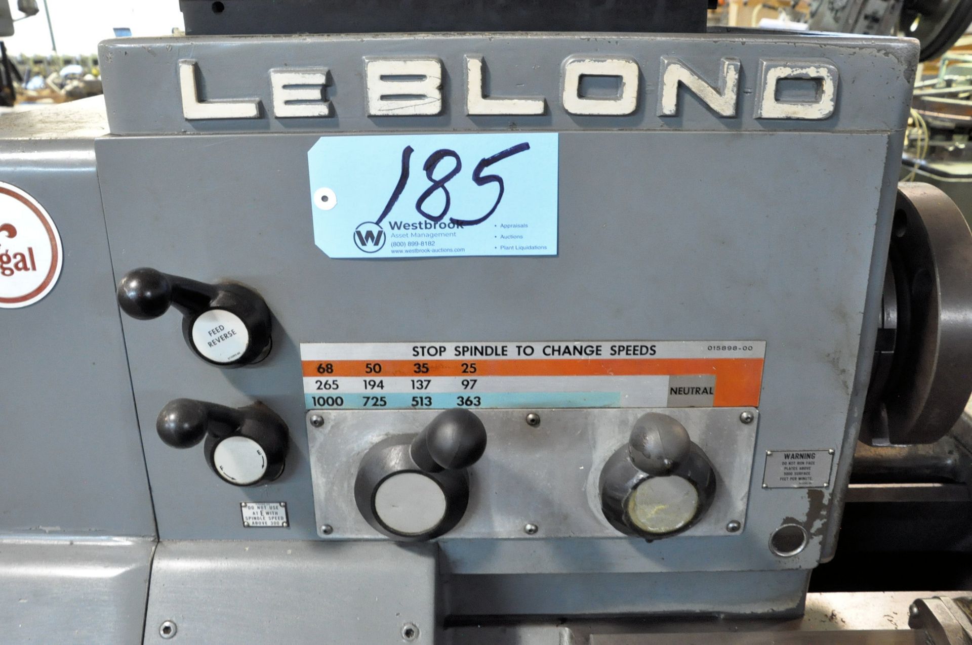 LeBlond Regal 19" x 54" Geared Head Engine Lathe - Image 3 of 8