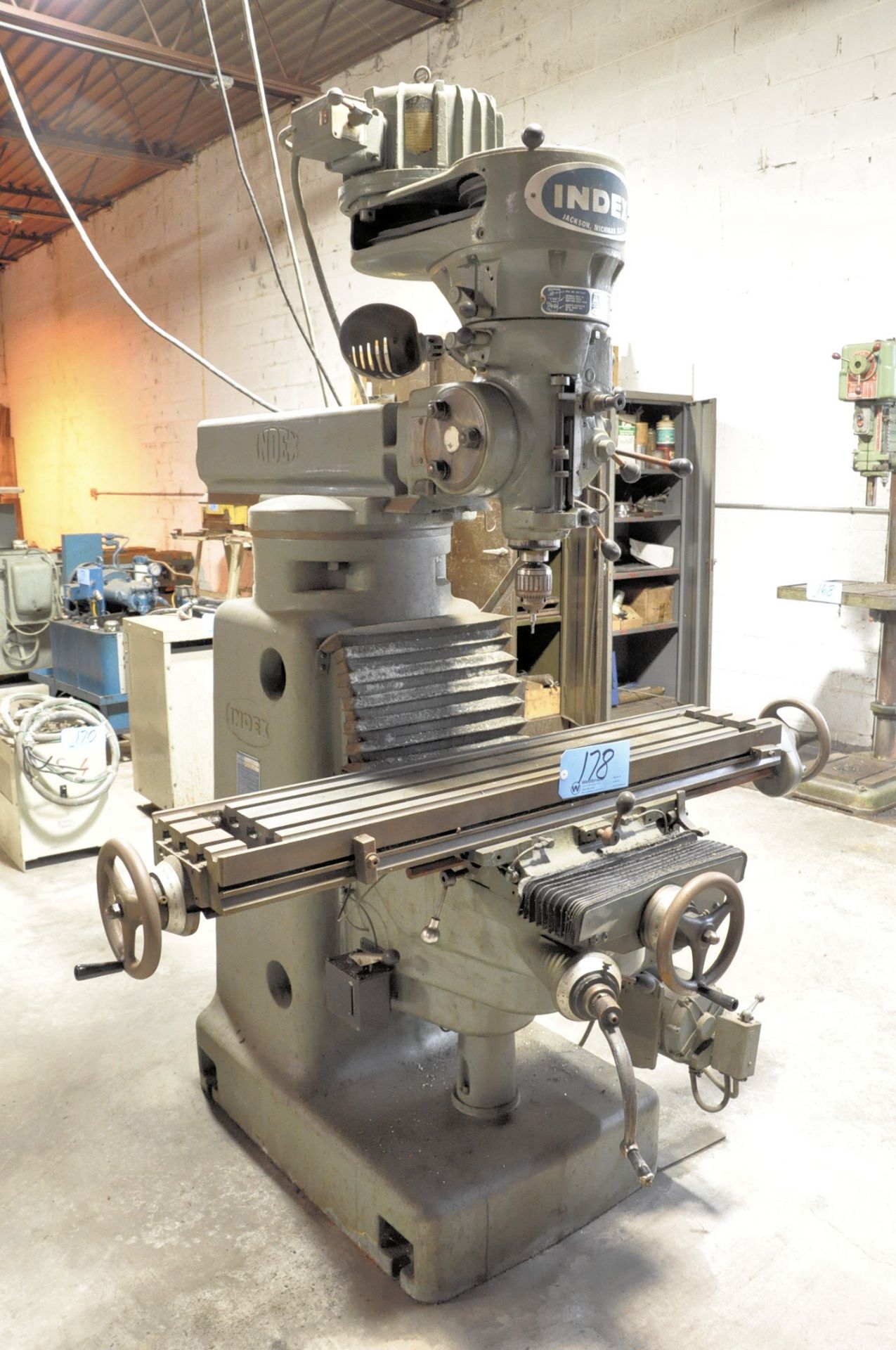 Index Model 845, 2-HP Variable Speed Vertical Milling Machine - Image 5 of 7