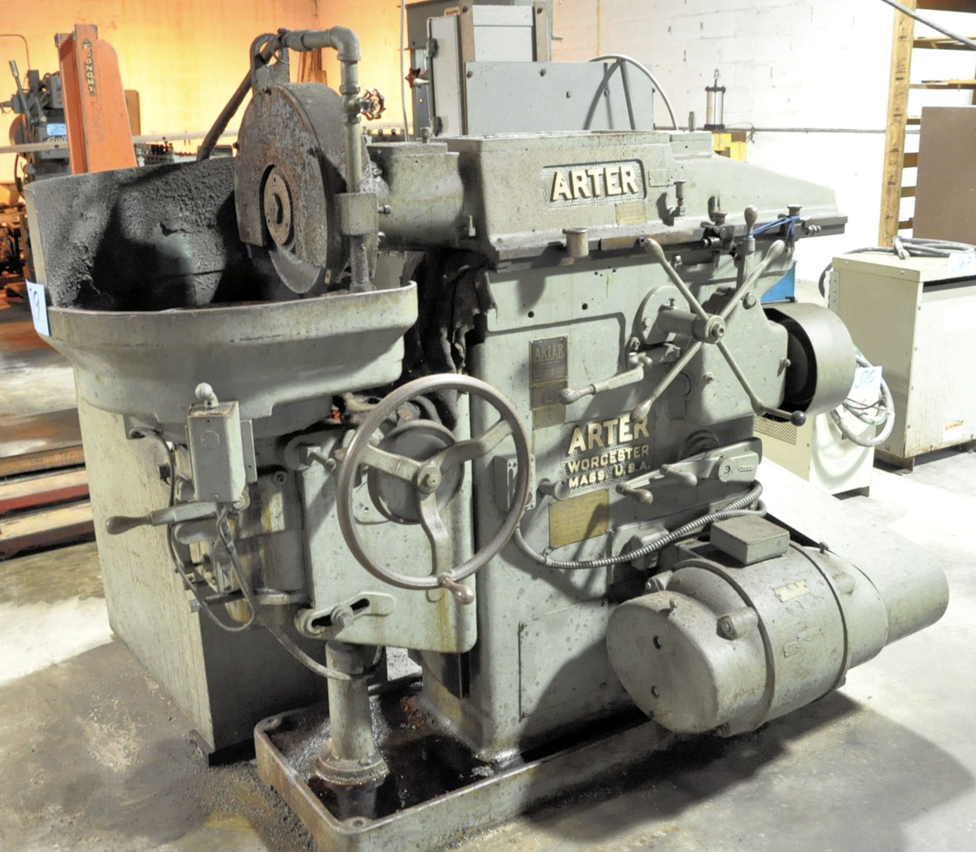 Arter Model A-2-12, 12" Rotary Surface Grinder, Magnetool ,RO-230-300 Magnetic Chuck Controller - Image 2 of 6