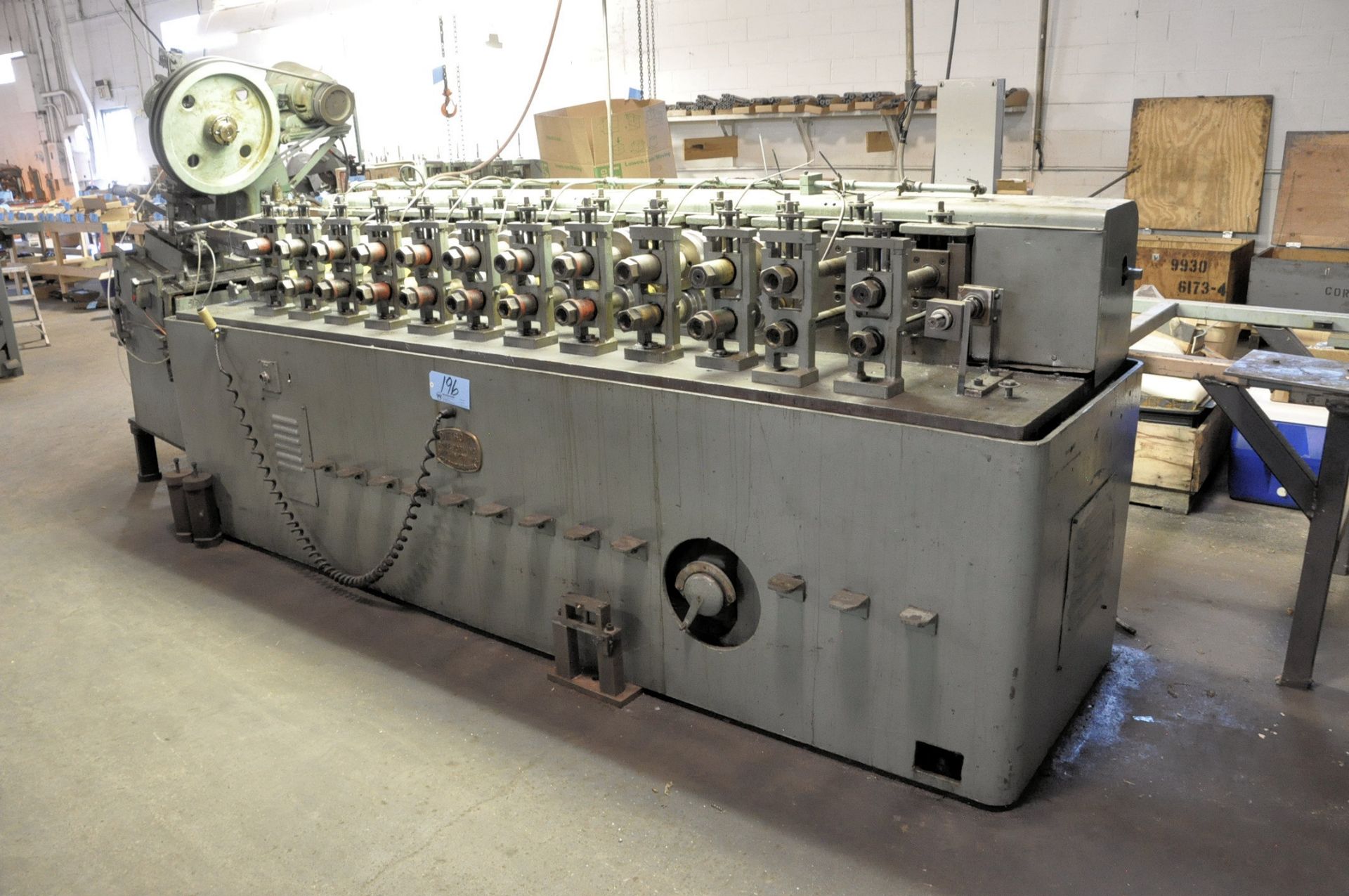 Detroit Roll Forming Machinery Company 12-Stand Roll Former Machine