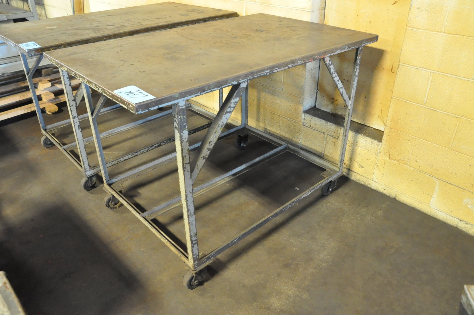 37" x 60" Steel Shop Cart