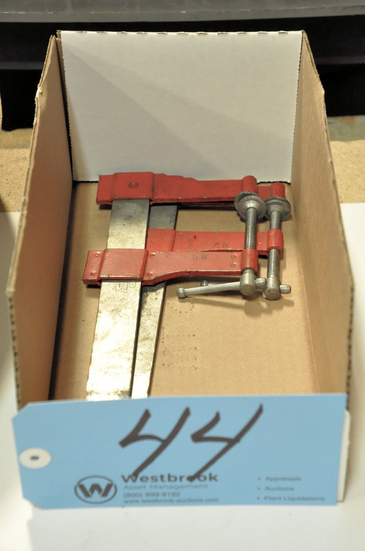 Lot-(2) Small Pairs Bar Clamps in (1) Box