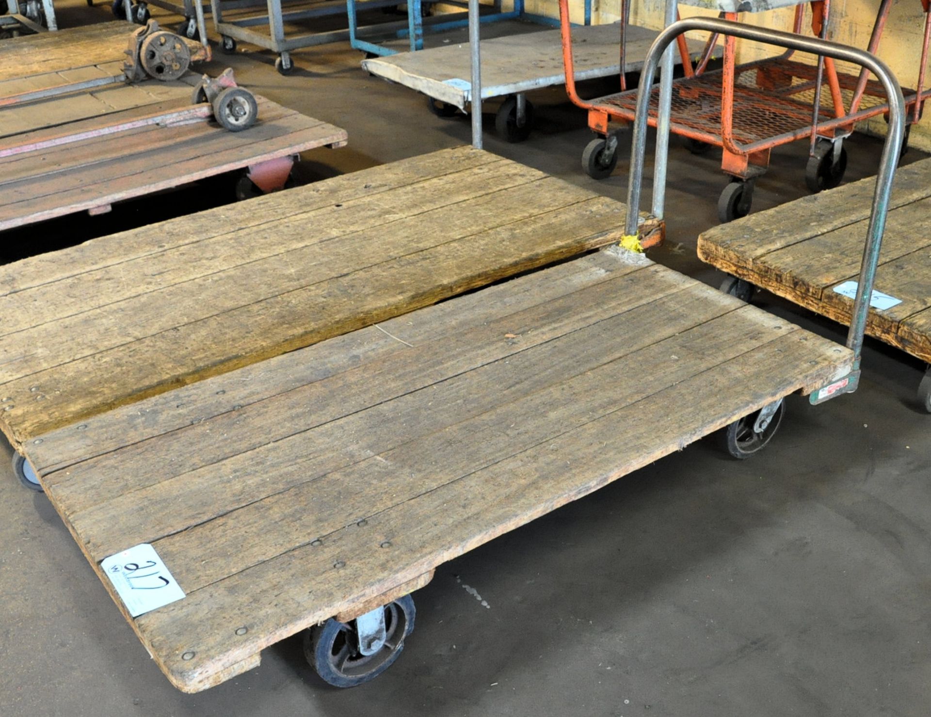 30" x 60" Flat Deck Shop Cart