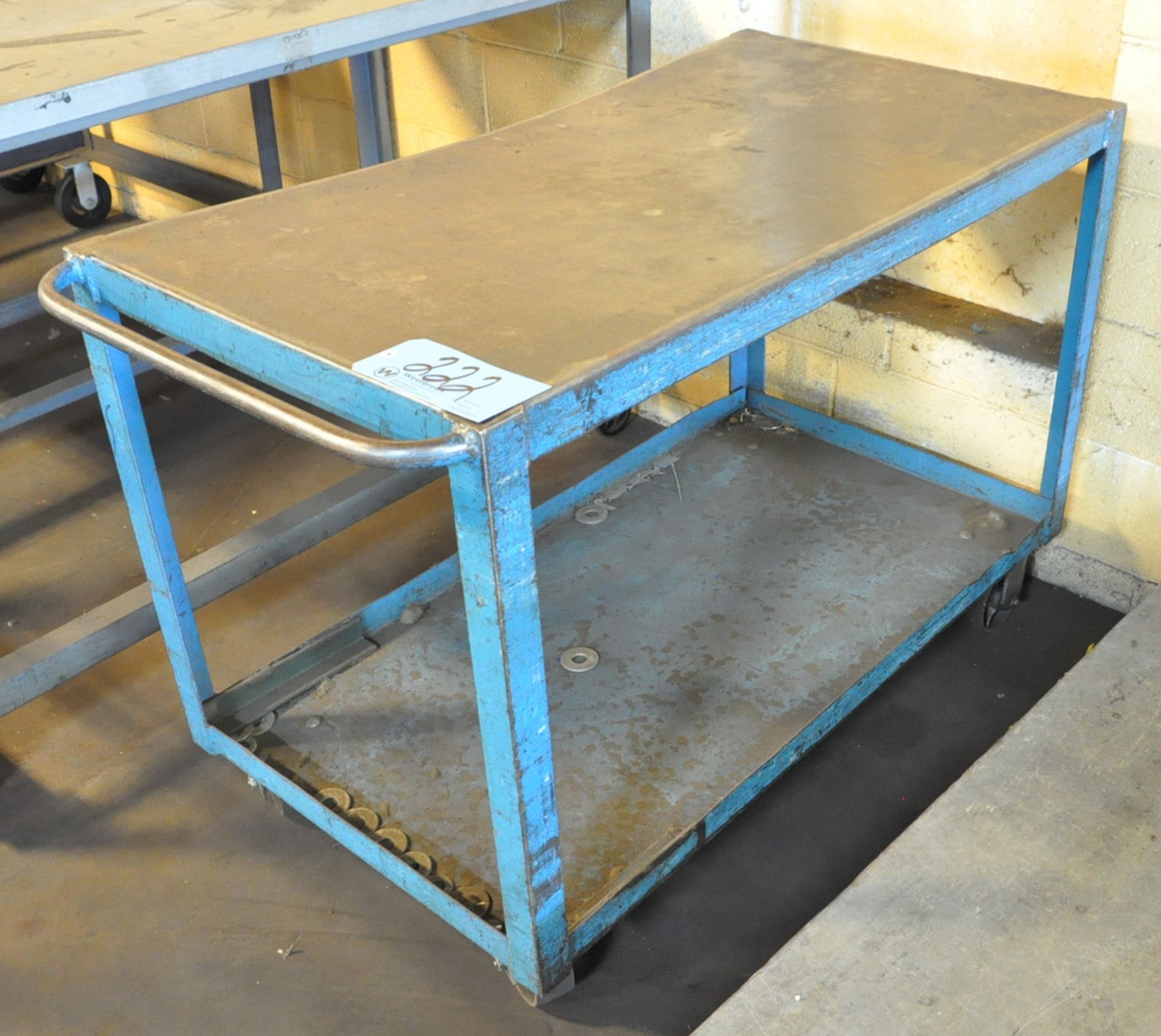 24" x 44" Steel Shop Cart